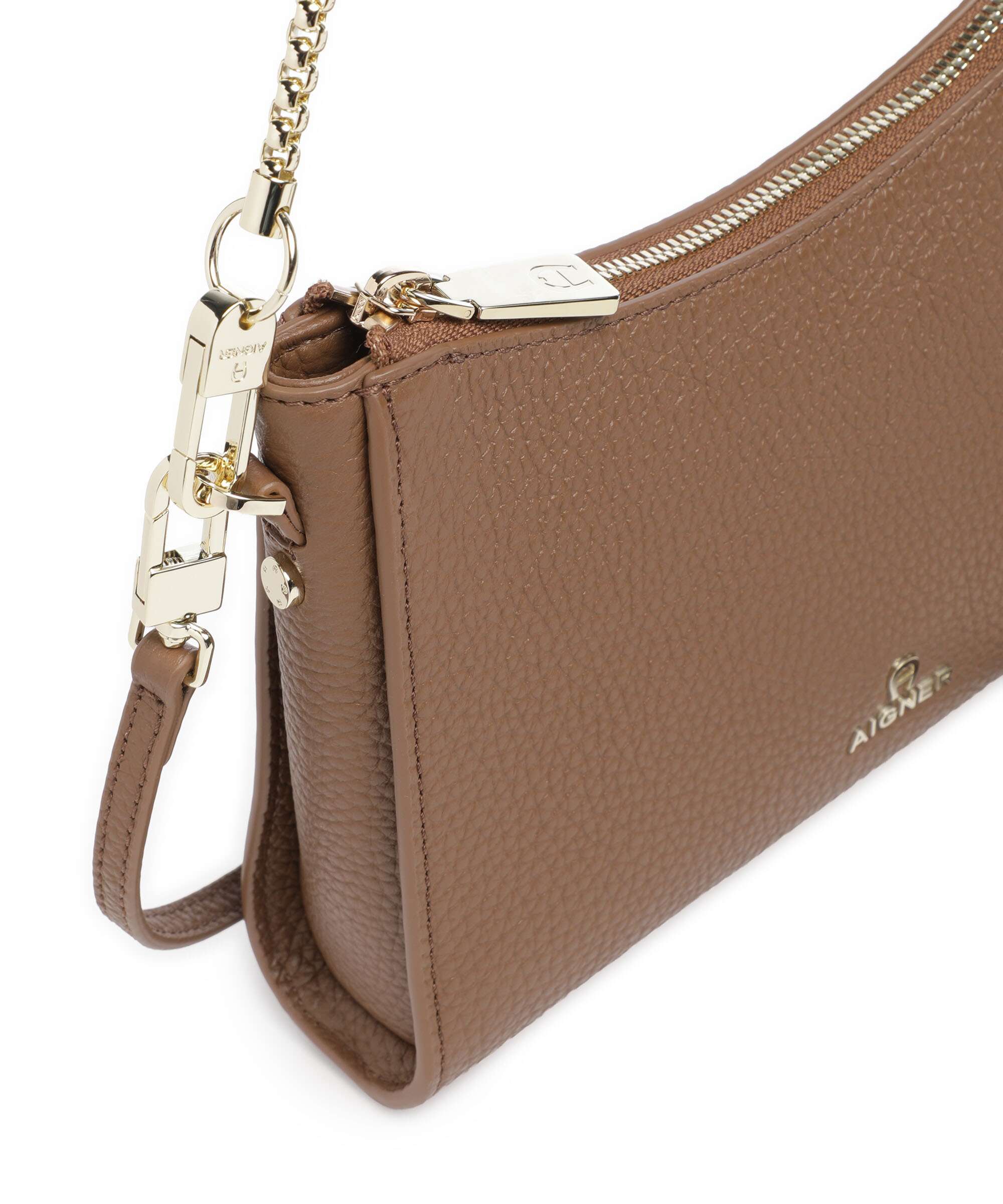 Aigner Ivy S Schoudertas saddle brown - Image 4