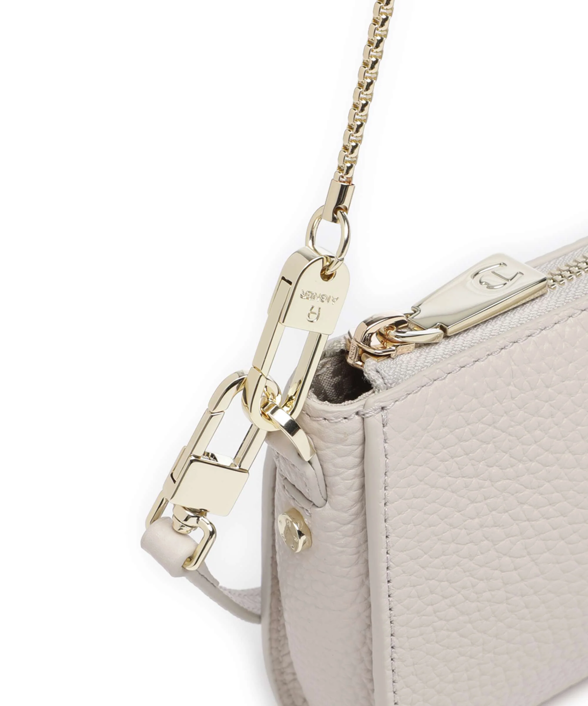 Aigner Ivy S Schoudertas fog beige - Image 4