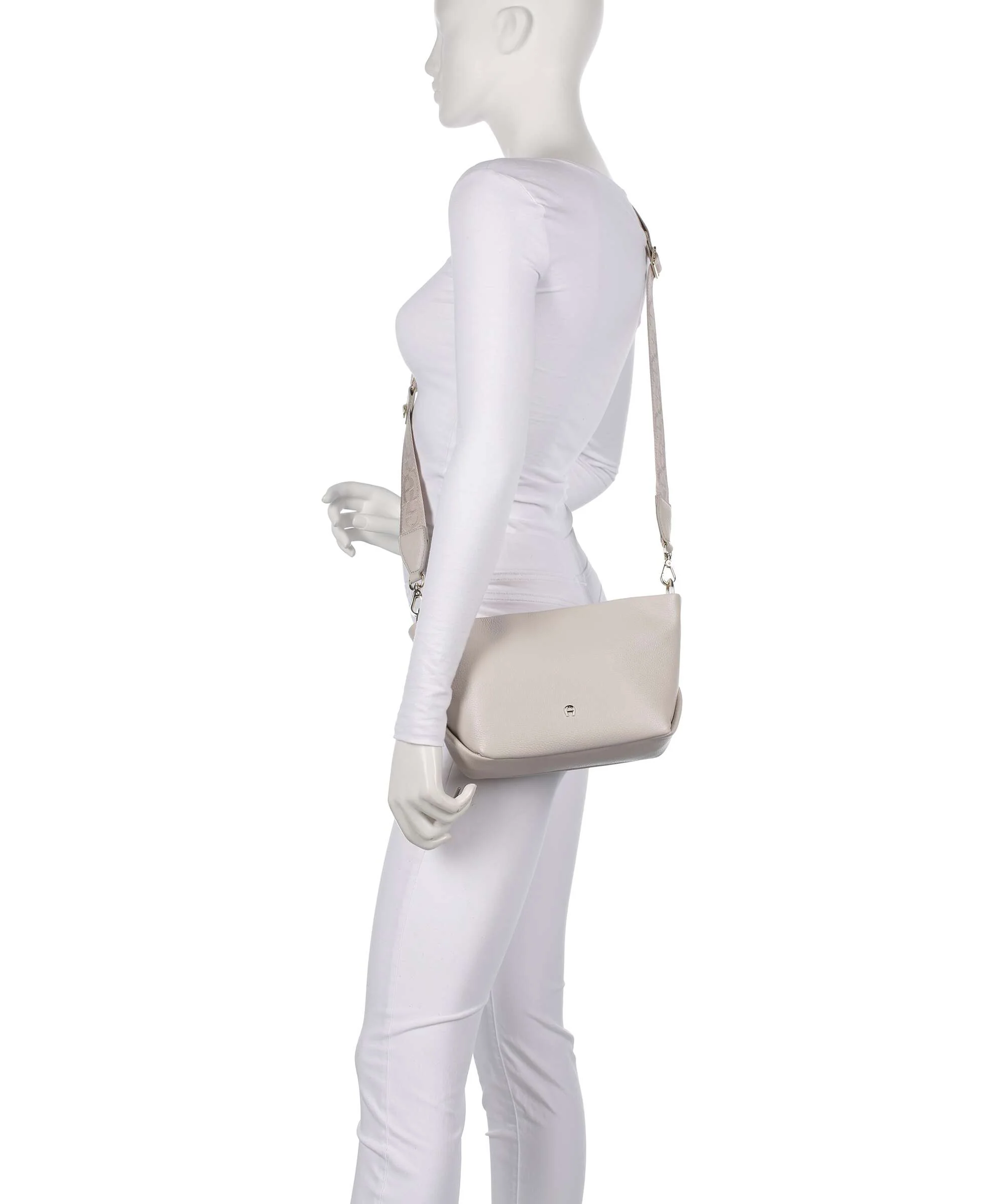 Aigner Paola Crossbody tas fog beige - Image 3