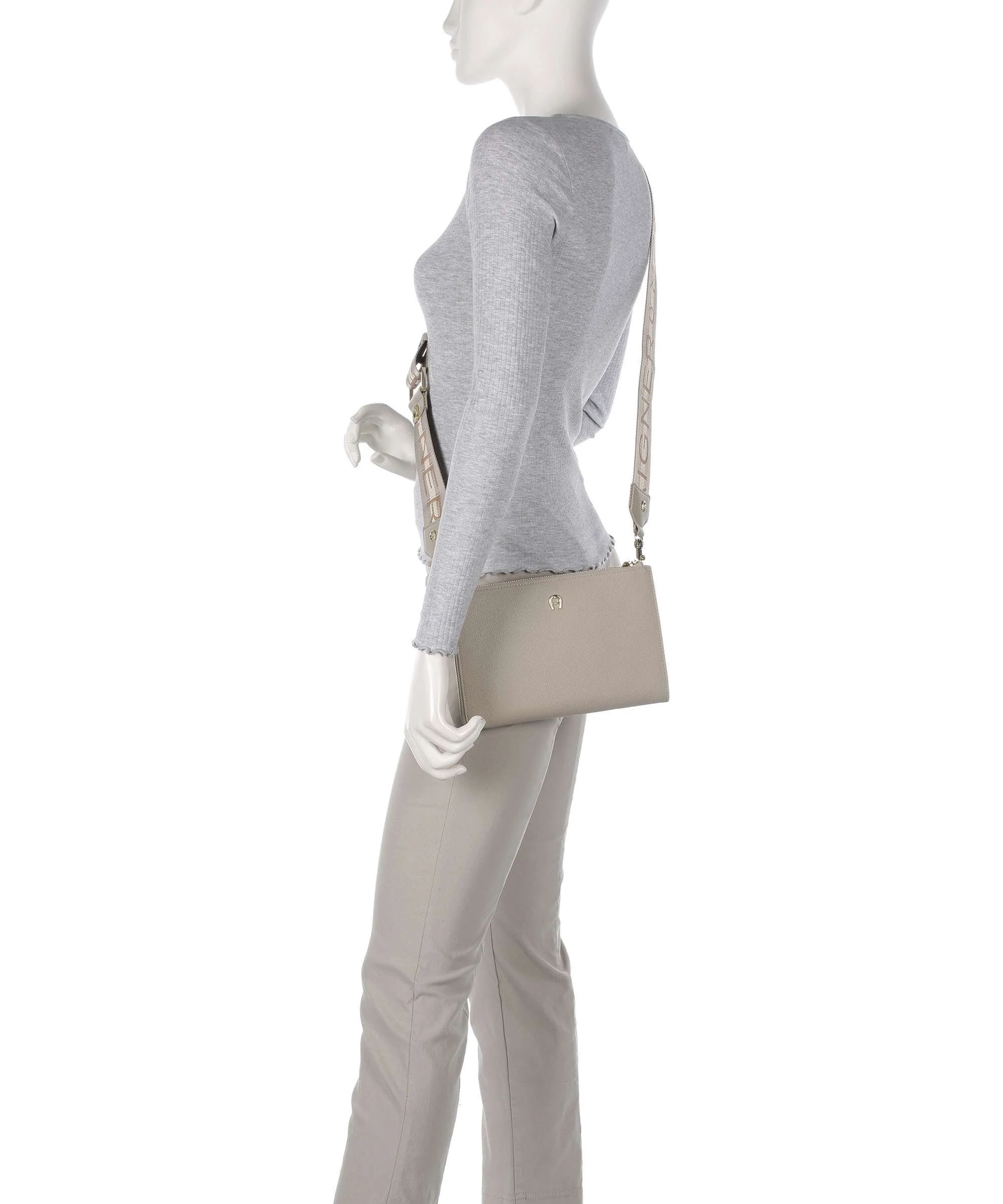 Aigner Zita Crossbody tas alpaca beige - Image 3