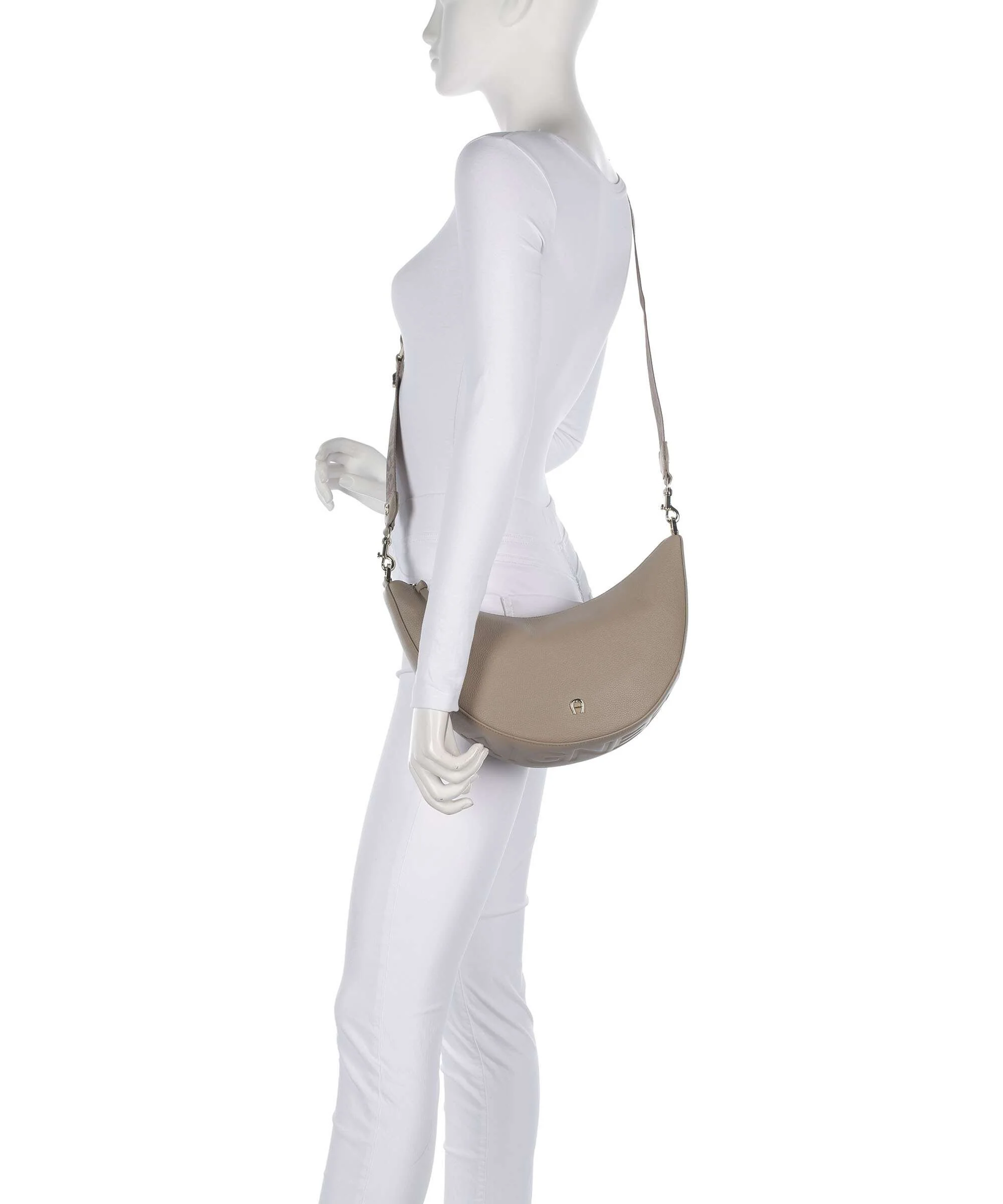Aigner Zita M Crossbody tas taupe - Image 3