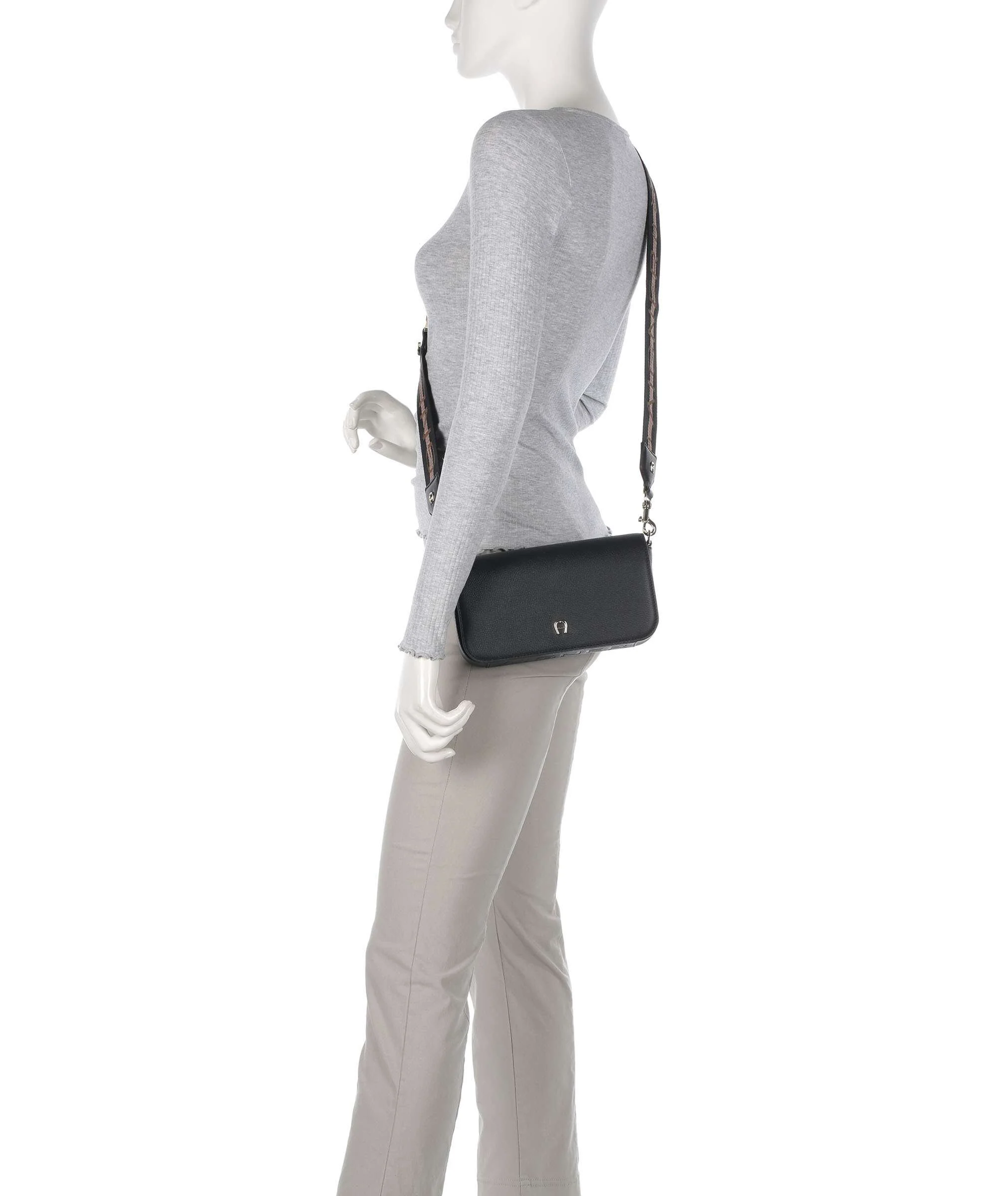 Aigner Zita S Crossbody tas black - Image 3