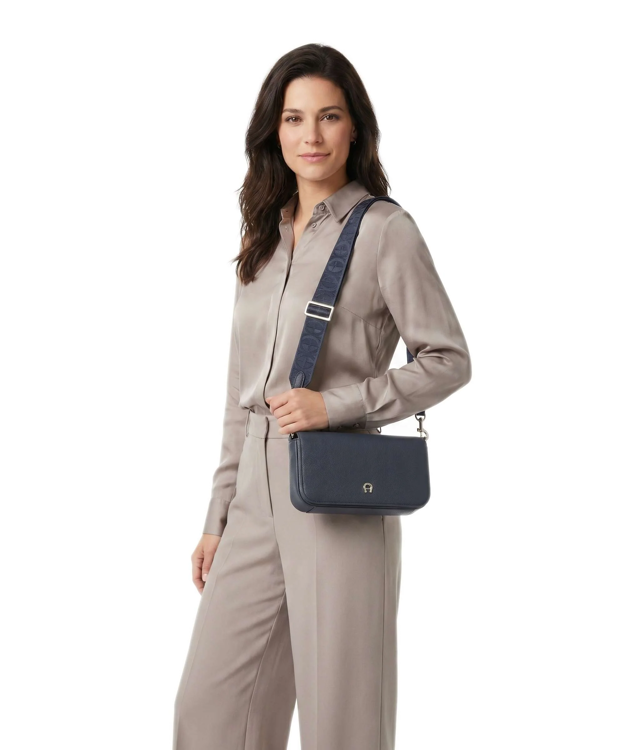 Aigner Zita S Crossbody tas cosmic blue - Image 3