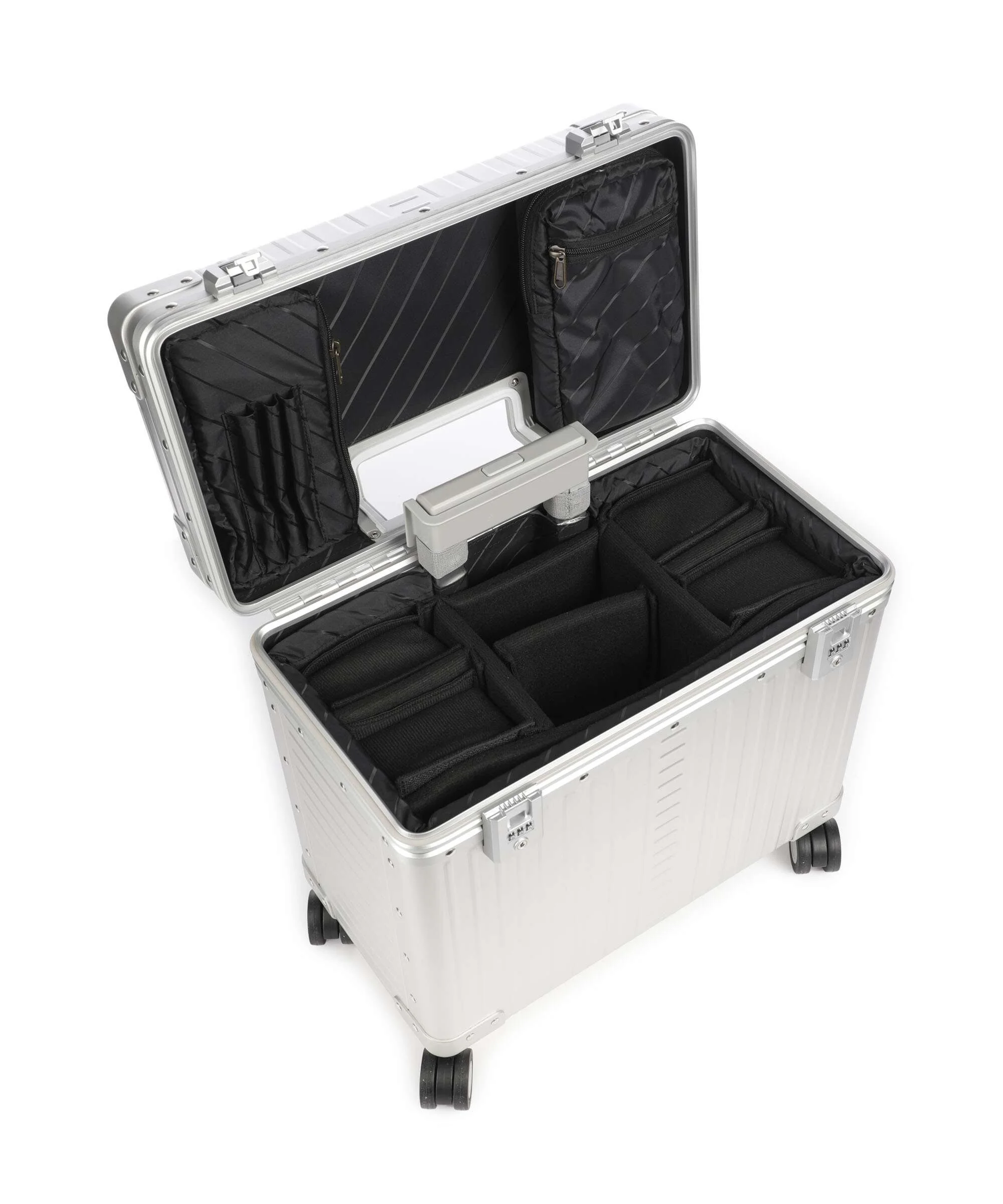 Aleon Classic 17 Laptop trolley platinum - Image 5