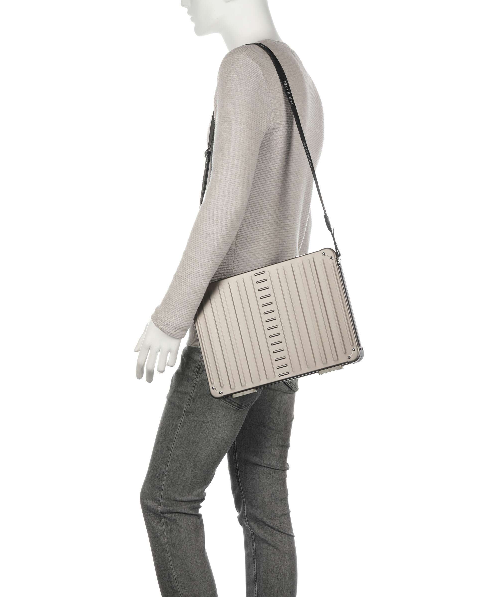 Aleon Classic Laptoptas platinum - Image 4