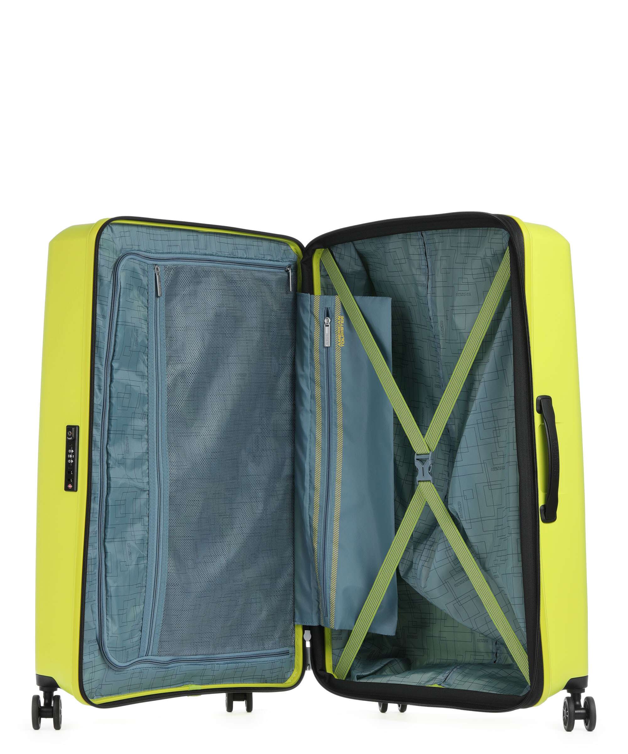 American Tourister Aerostep Trolley (4 wielen) light lime - Image 6
