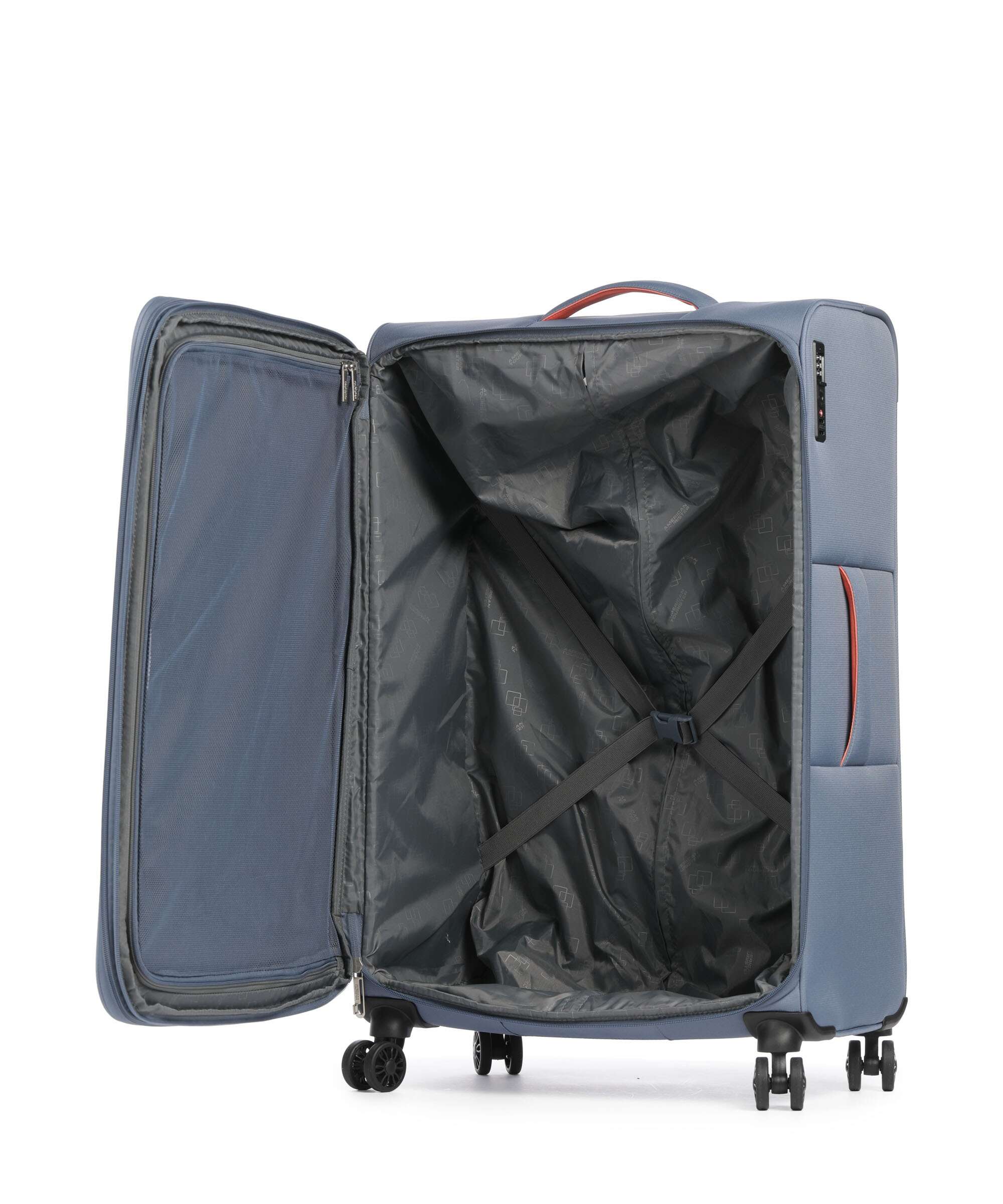 American Tourister Cloudrider L Trolley (4 wielen) stone blue - Image 6