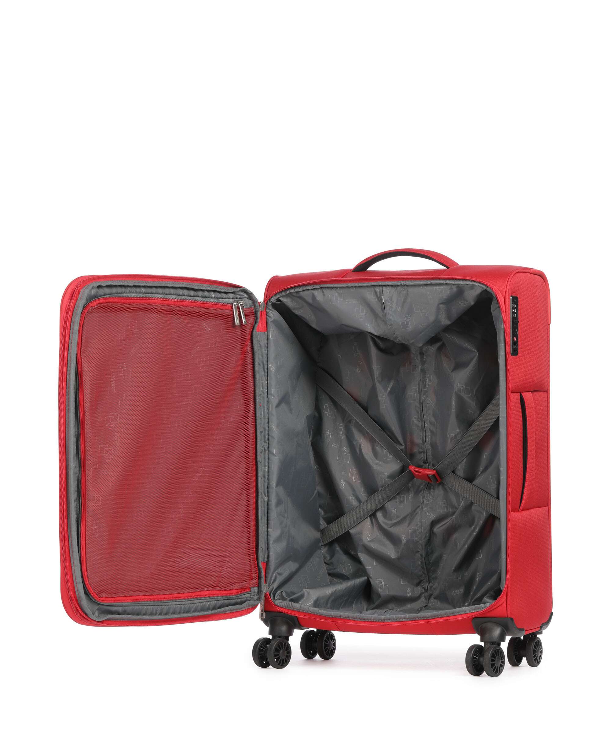 American Tourister Cloudrider M Trolley (4 wielen) astral red - Image 6