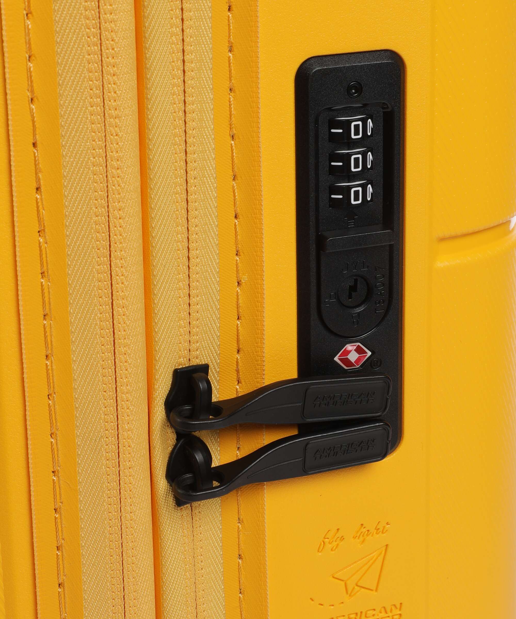 American Tourister Dashpop Trolley (4 wielen) golden yellow - Image 3