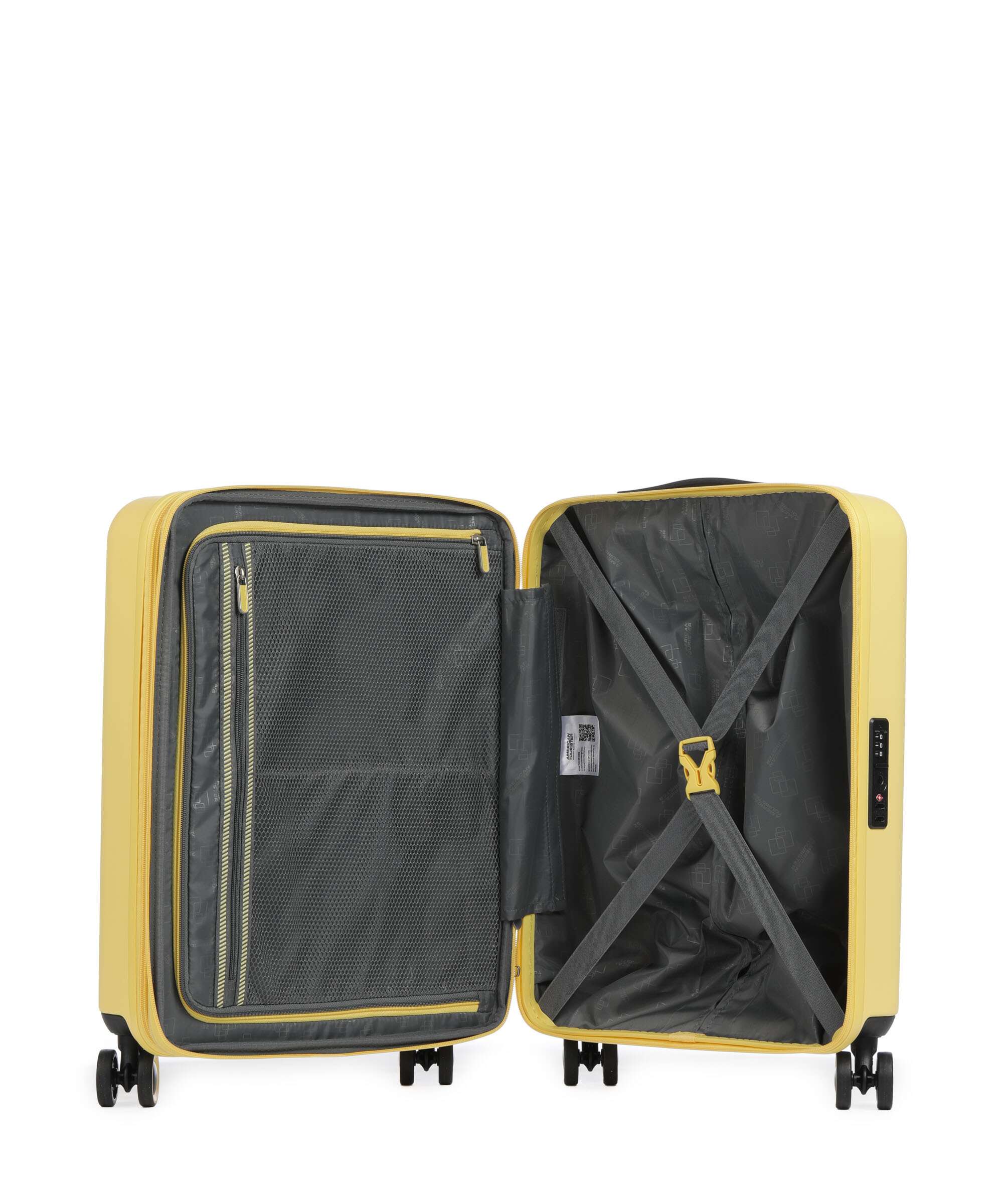 American Tourister Dynabelt Trolley (4 wielen) sunny yellow - Image 6