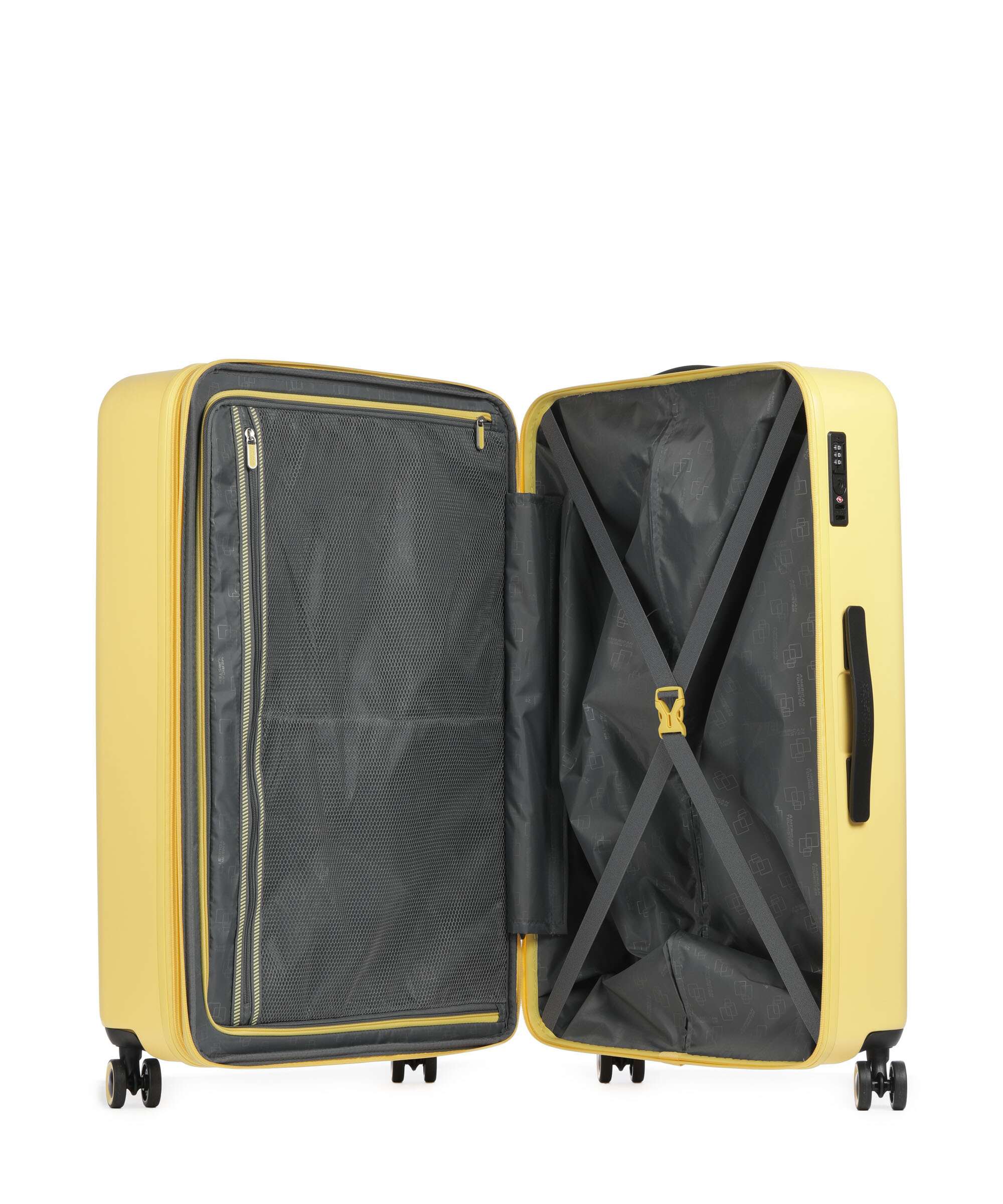 American Tourister Dynabelt Trolley (4 wielen) sunny yellow - Image 6