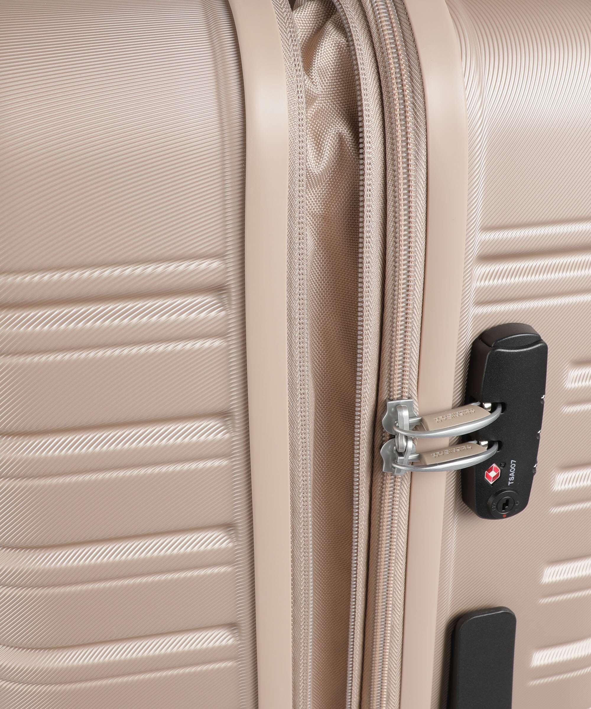 American Tourister Flashline Trolley (4 wielen) ivory gold - Image 4