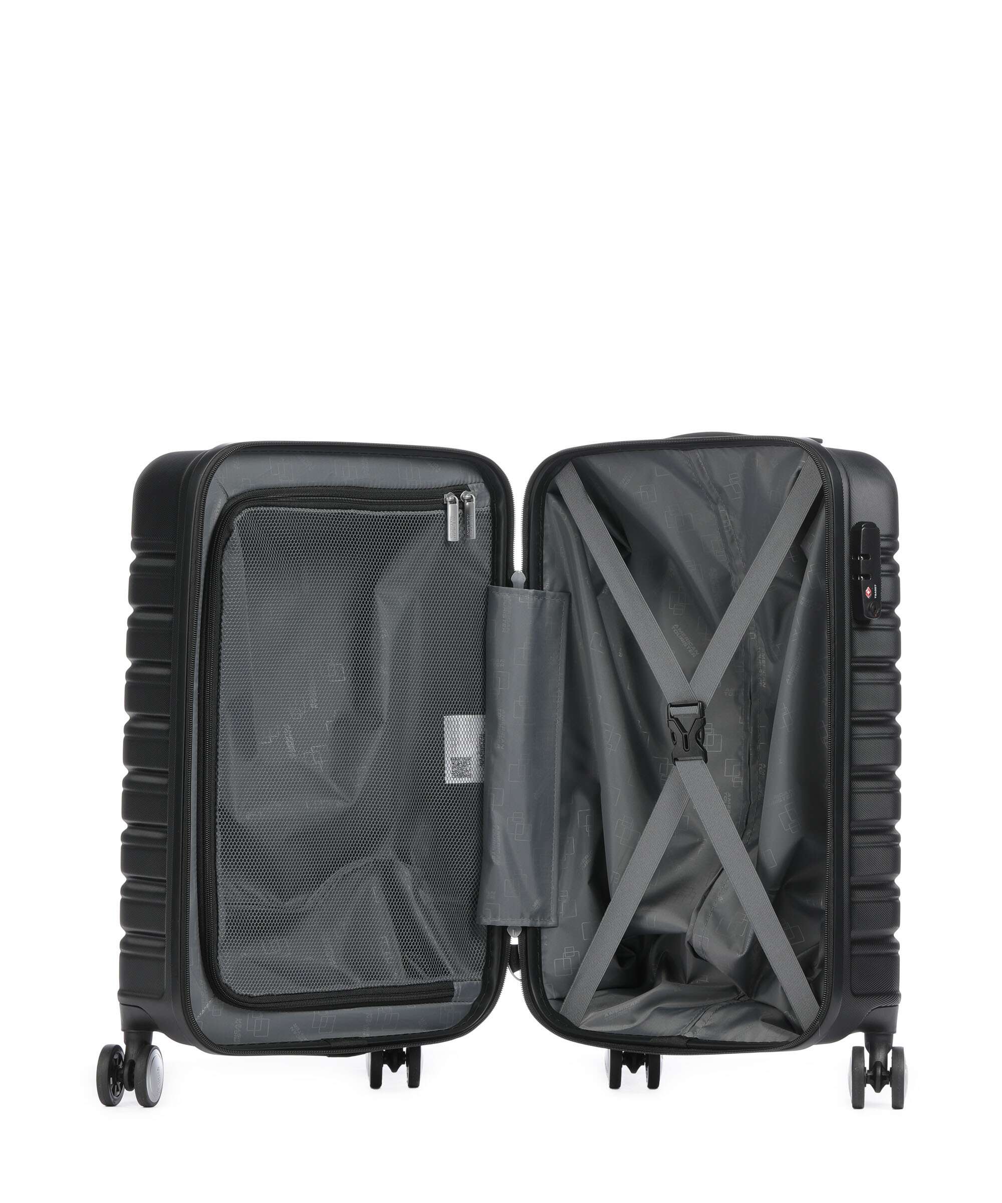 American Tourister Flashline Trolley (4 wielen) shadow black - Image 5
