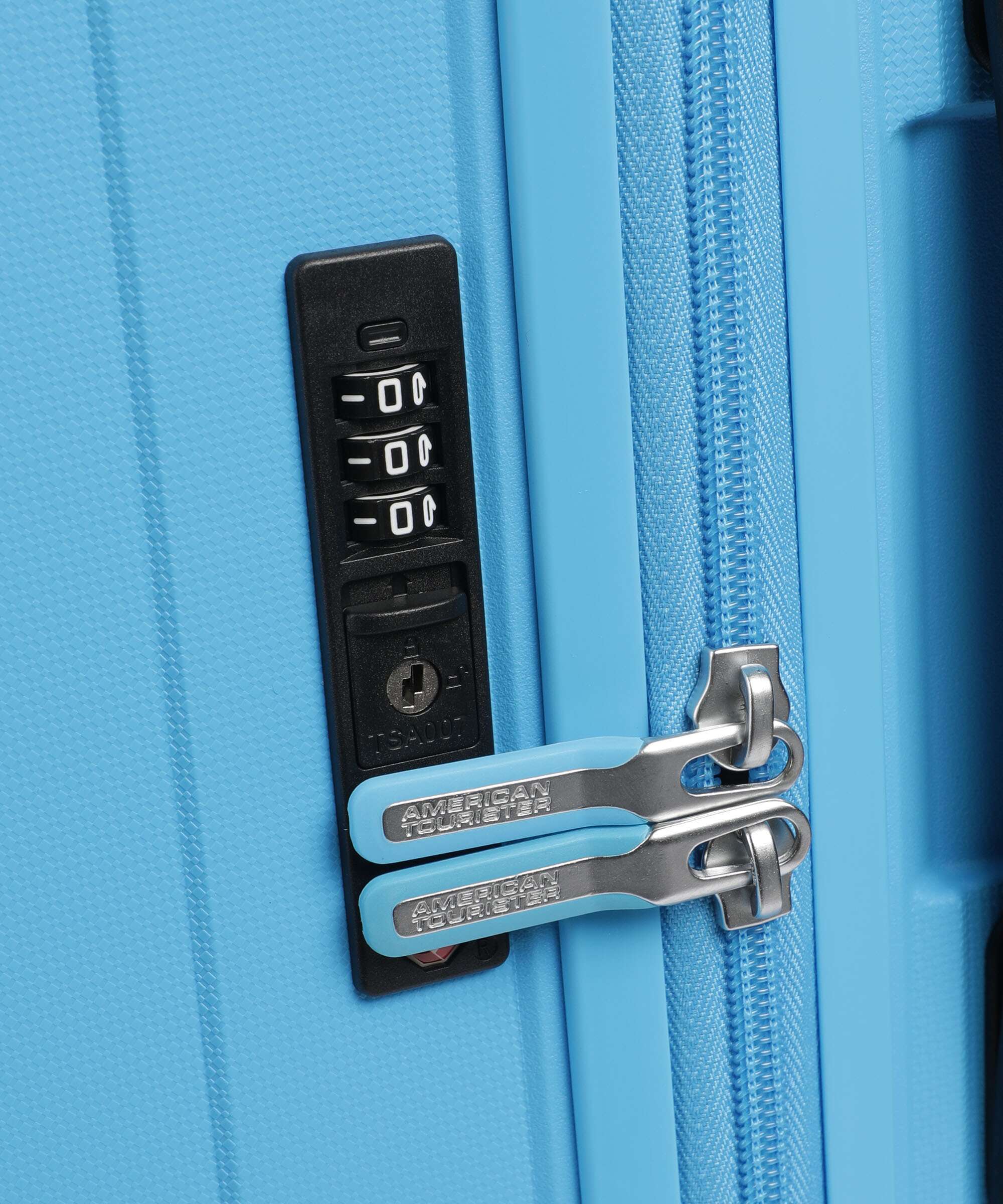 American Tourister Rejoy Trolley (4 wielen) azure blue - Image 3