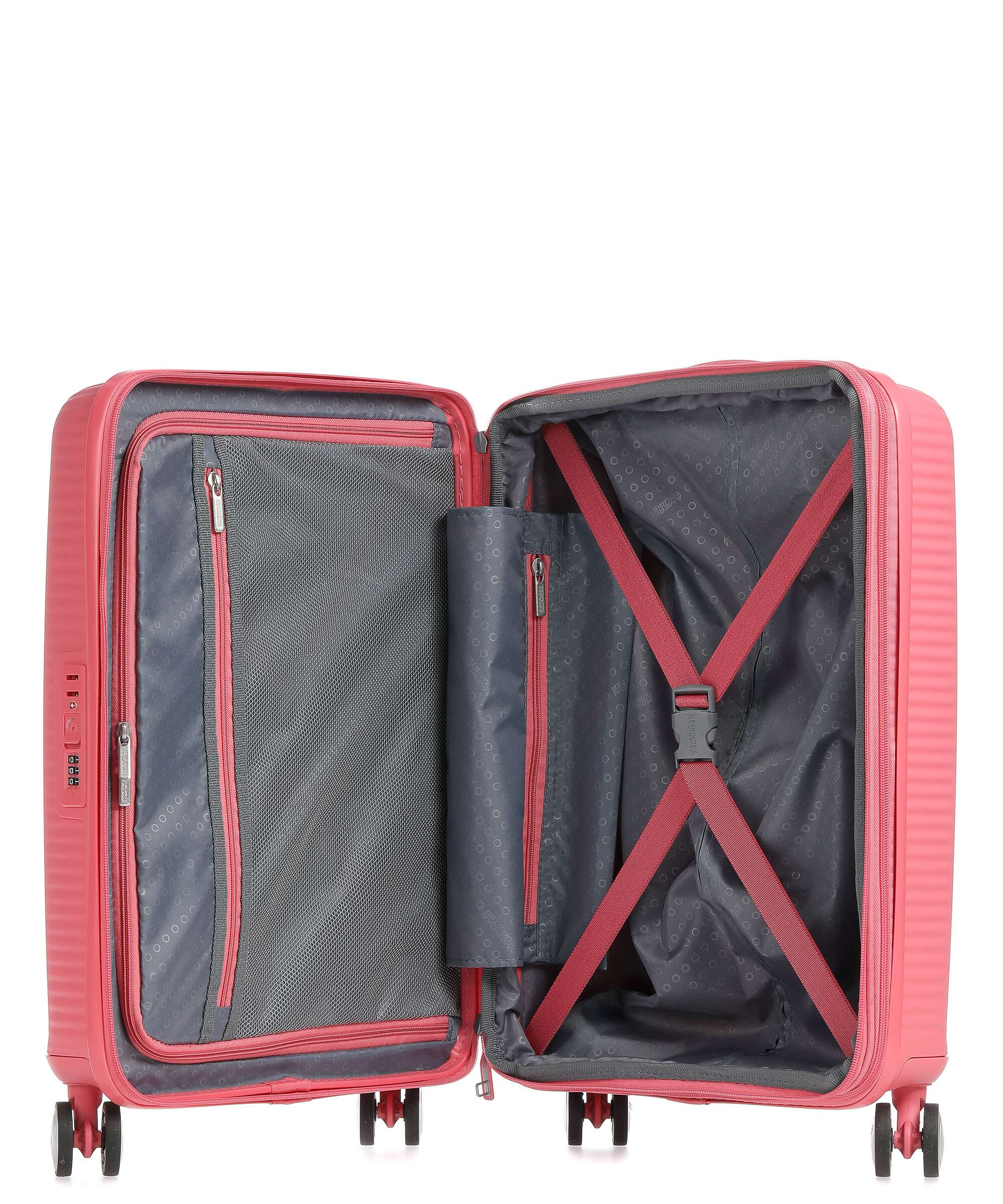 American Tourister Soundbox Trolley (4 wielen) sun kissed coral - Image 6