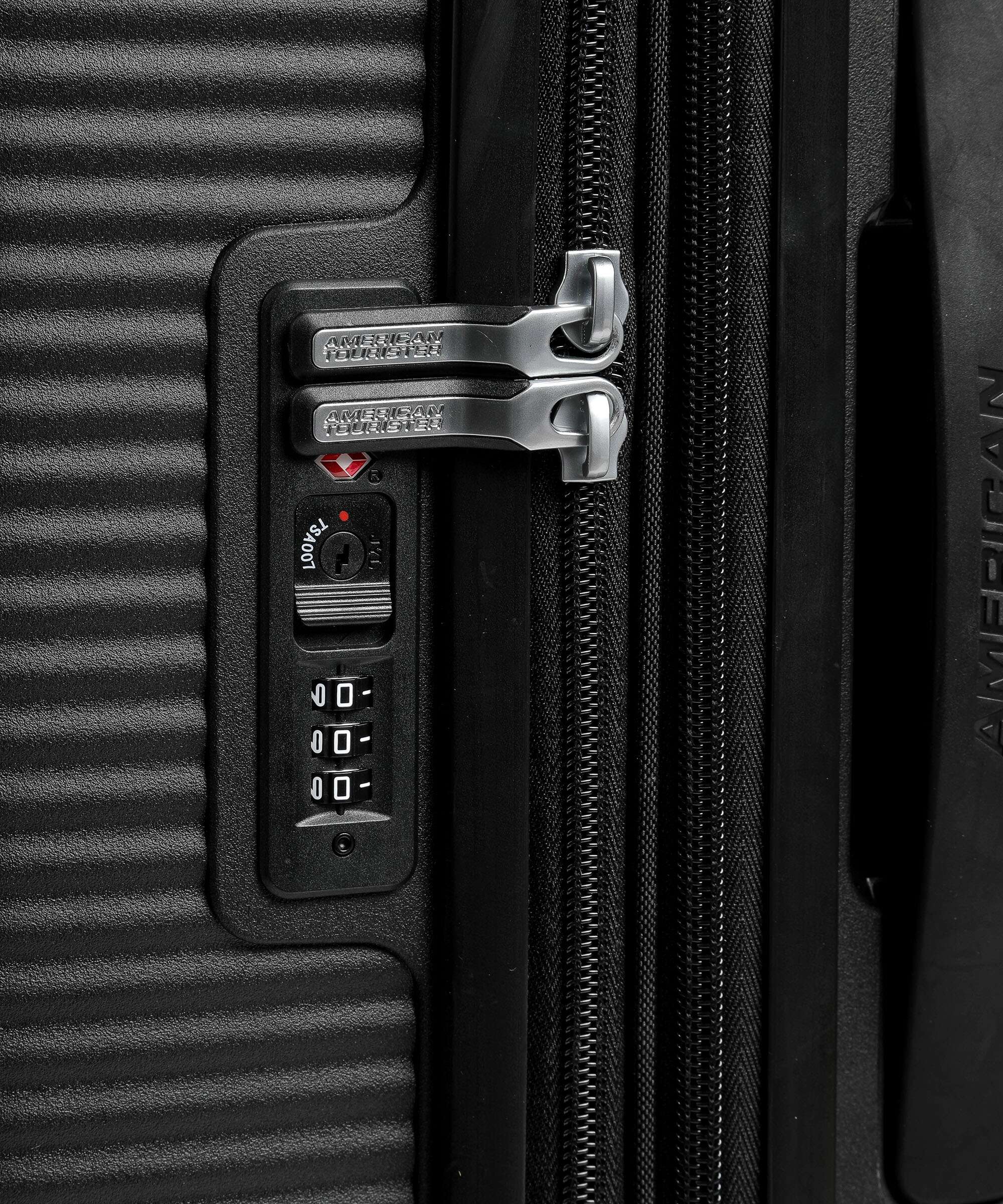 American Tourister Soundbox Trolley (4 wielen) bass black - Image 3