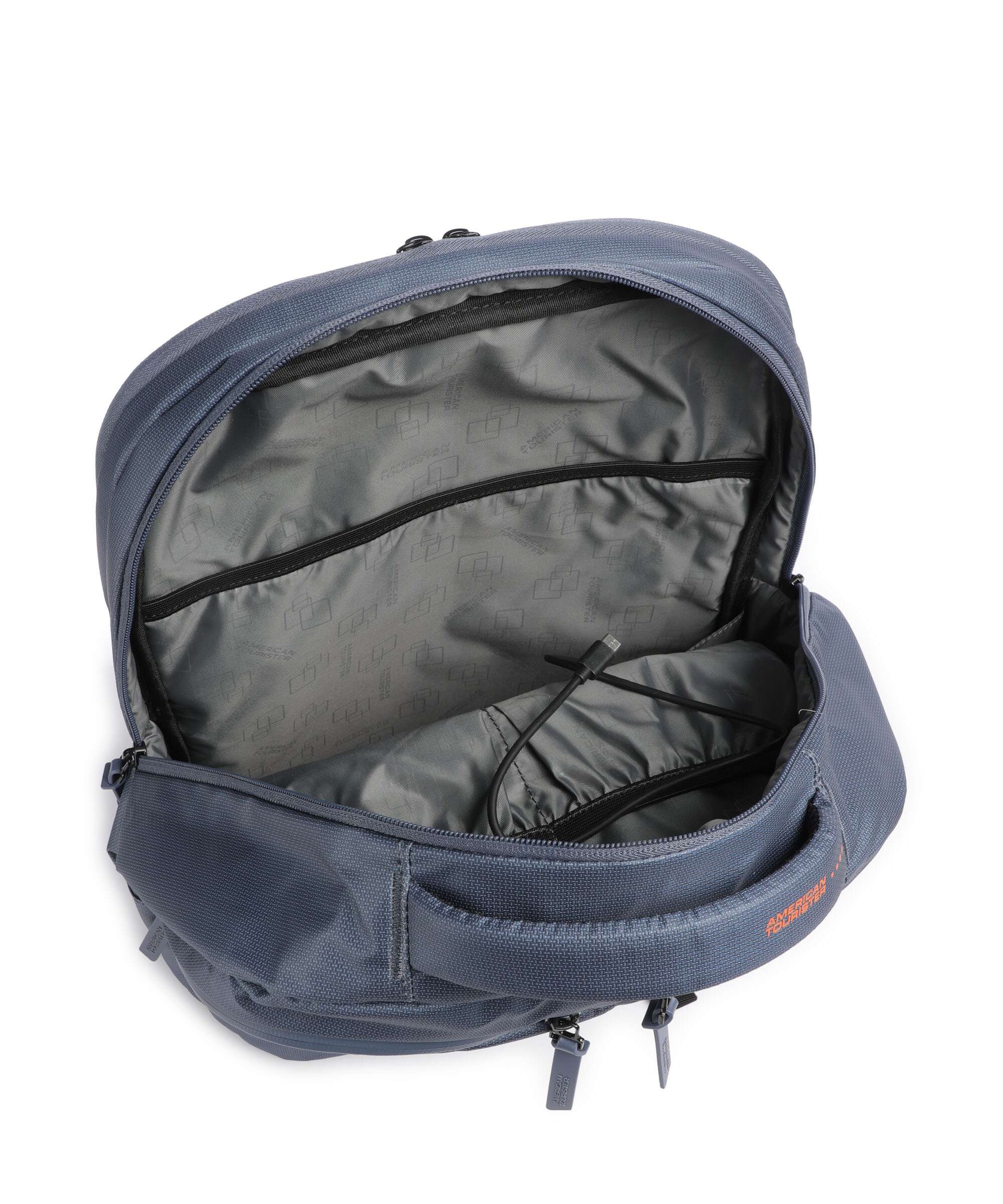 American Tourister Urban Groove Rugzak navy/orange - Image 6