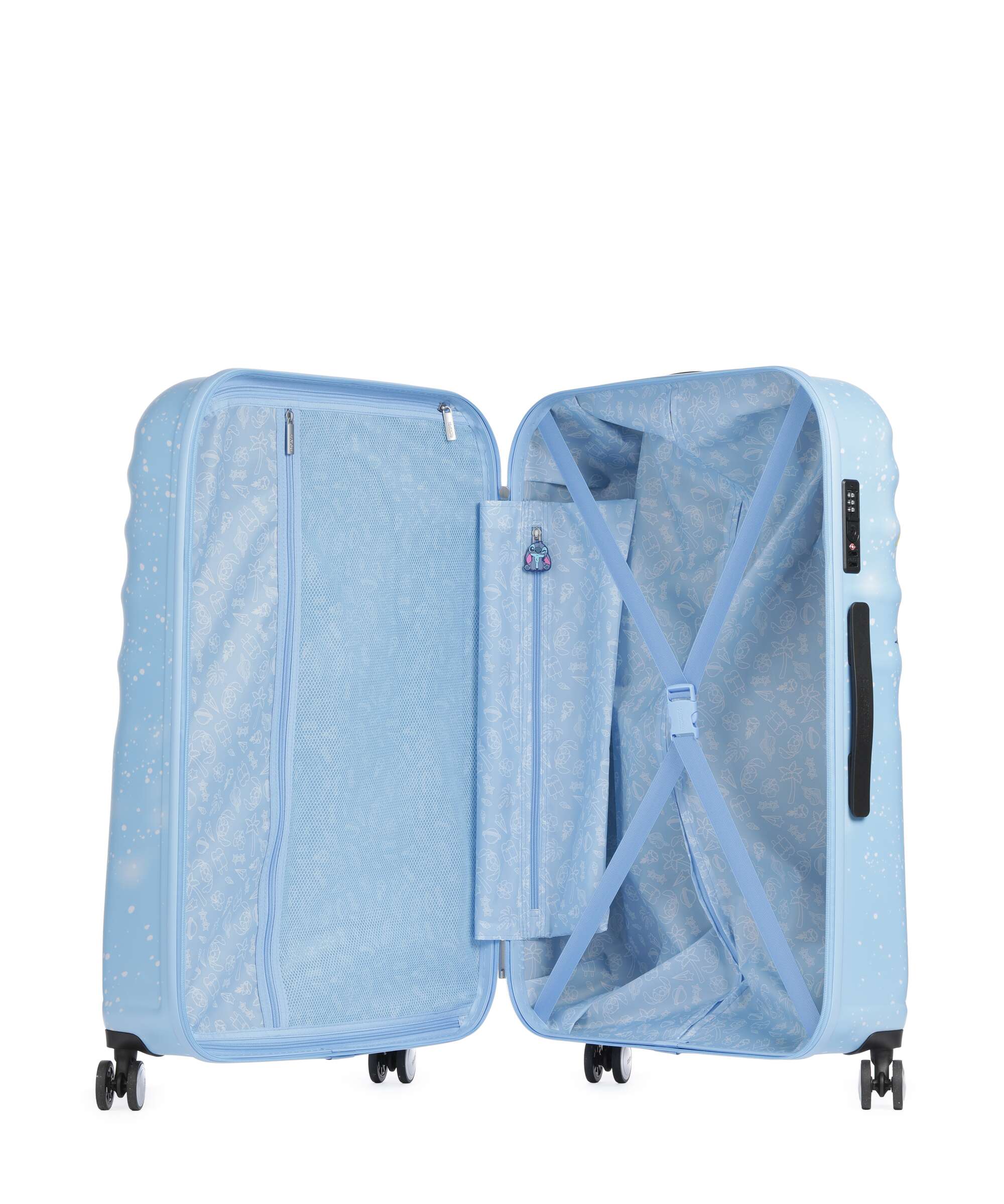 American Tourister Wavebreaker Disney Trolley (4 wielen) stitch universe - Image 5