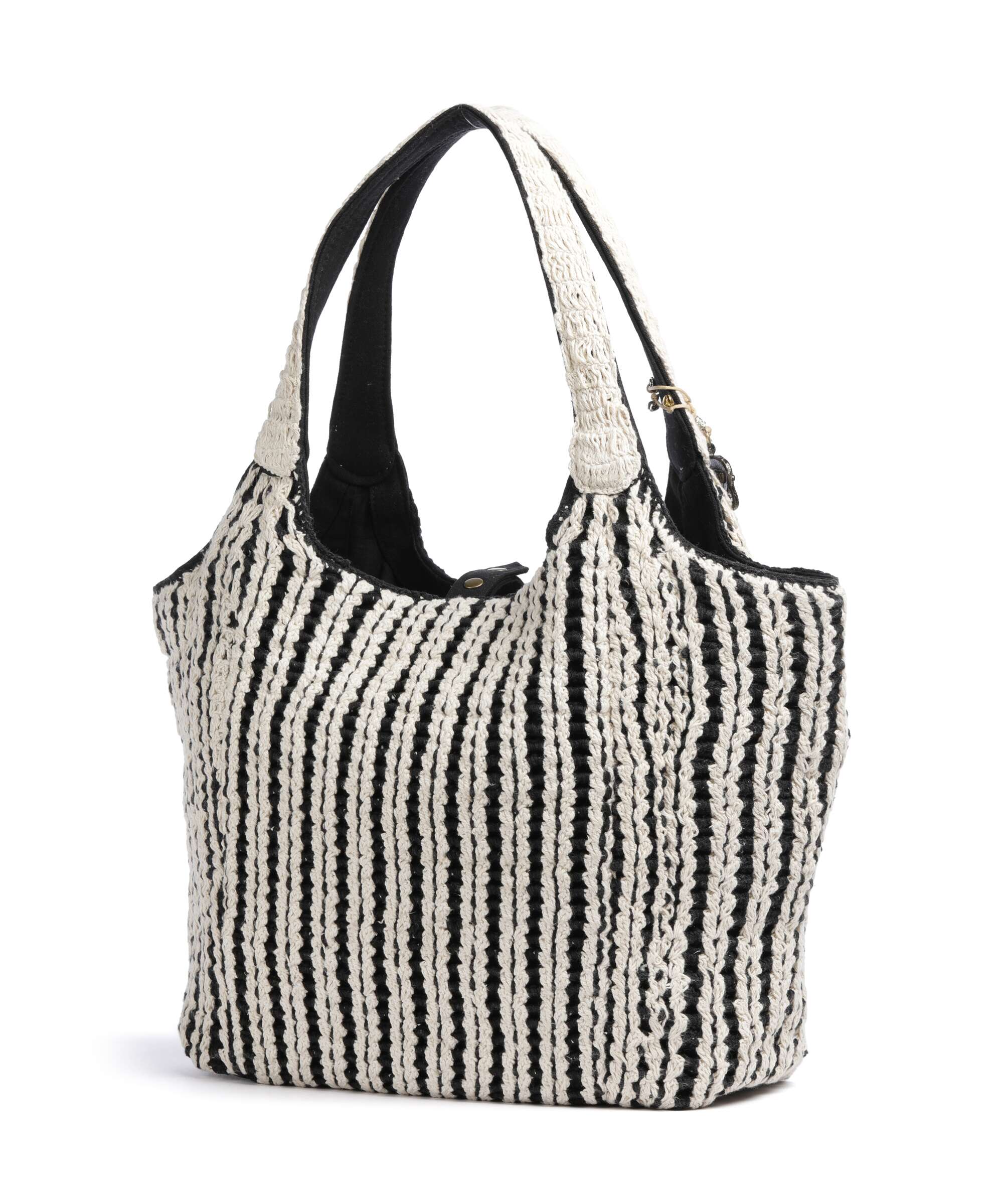 Anokhi Boodschappentas black/white - Image 4