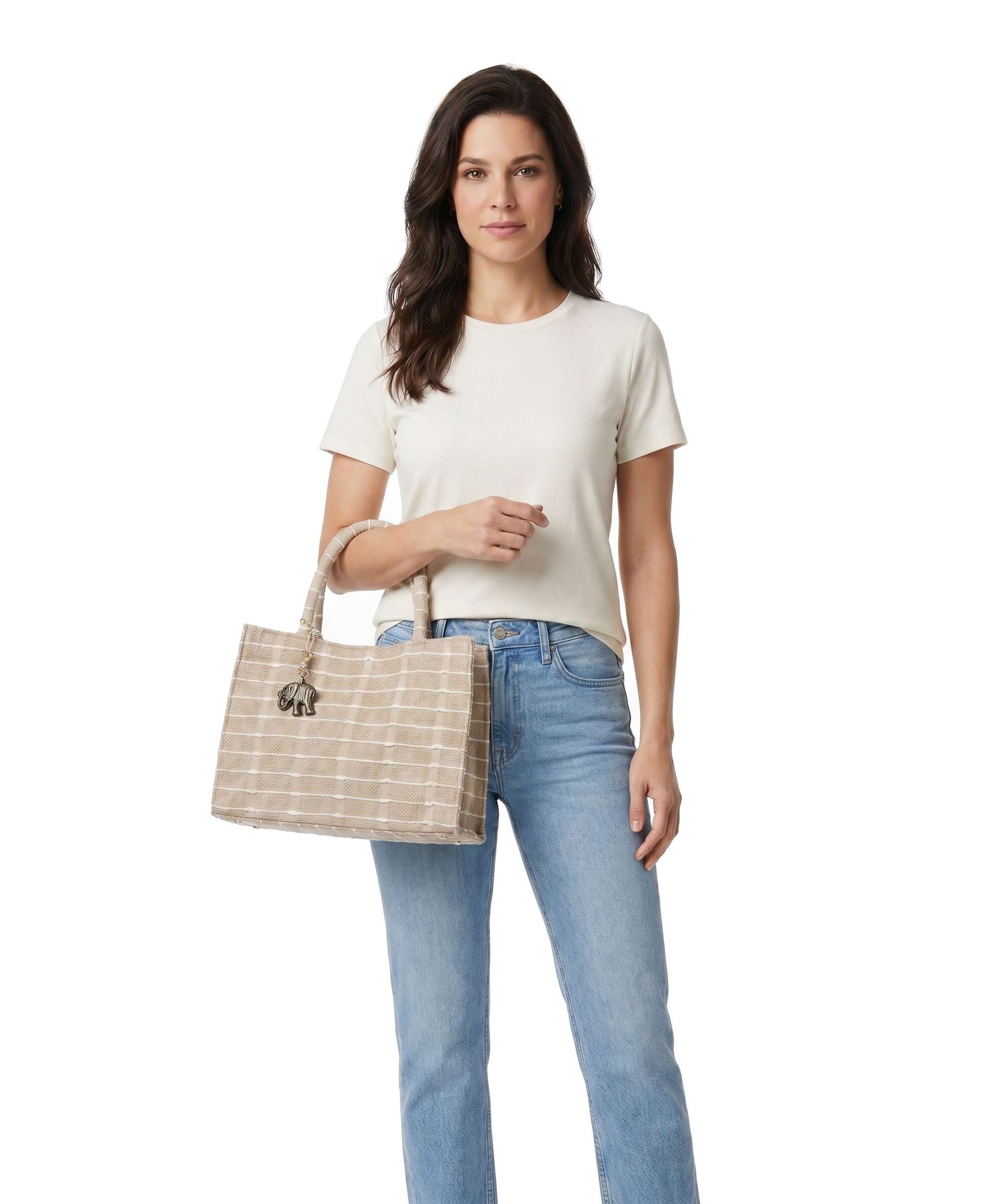 Anokhi Handtas beige - Image 3