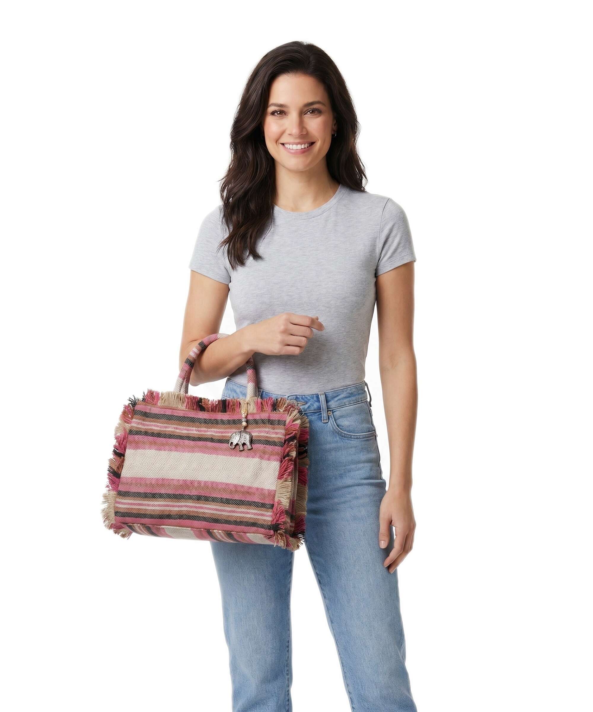 Anokhi Handtas pink - Image 3