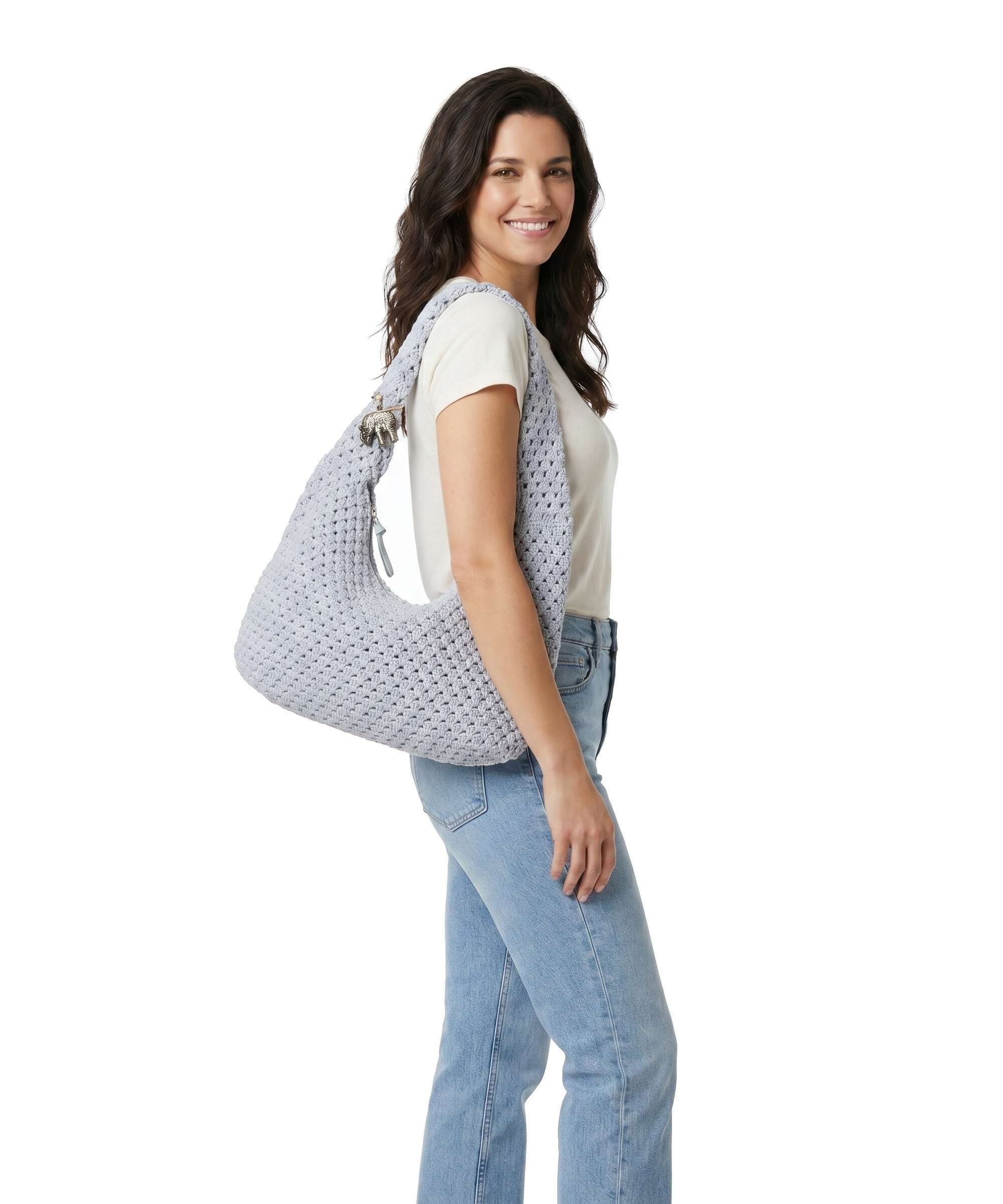 Anokhi Hobo tas blue/ombre - Image 3