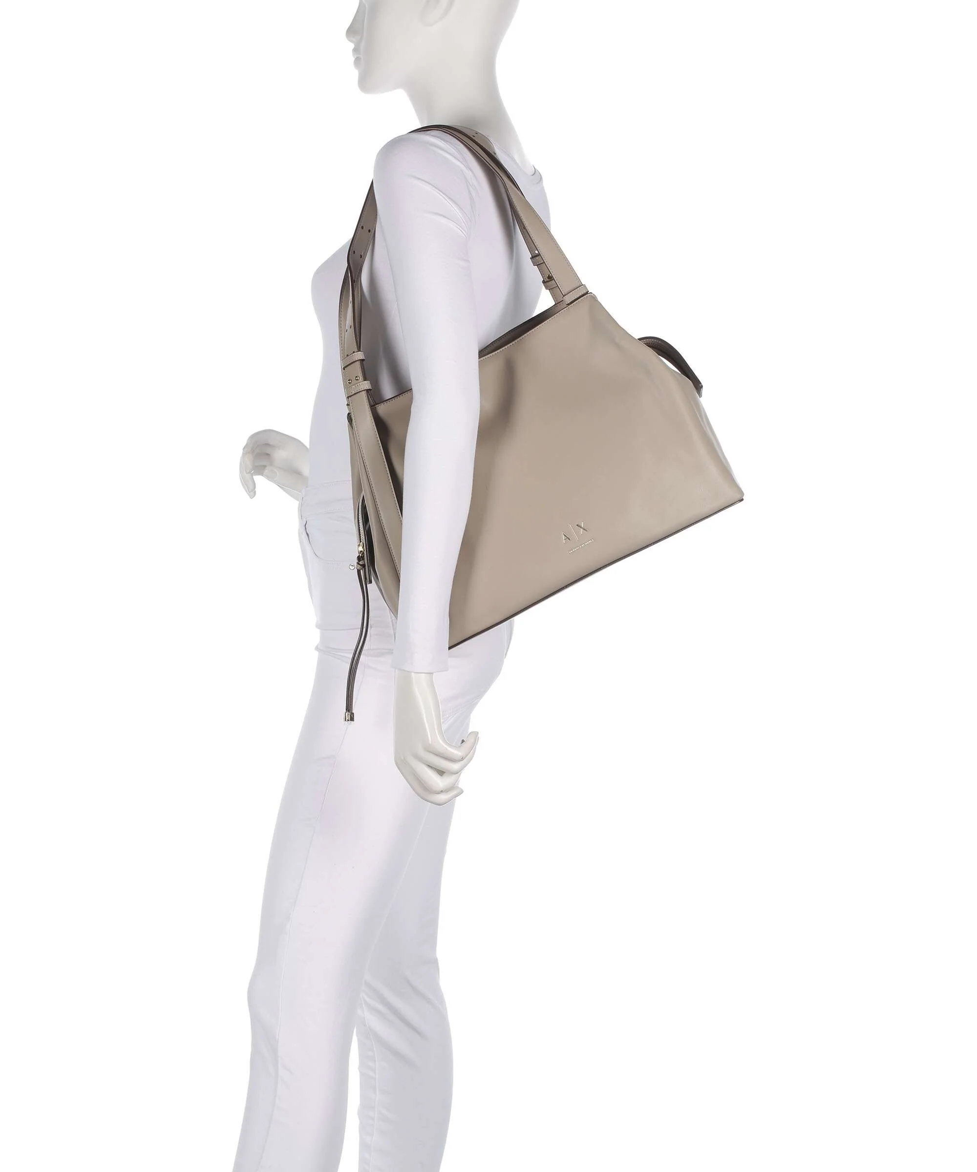 Armani Exchange Alice M Hobo tas sand - Image 3