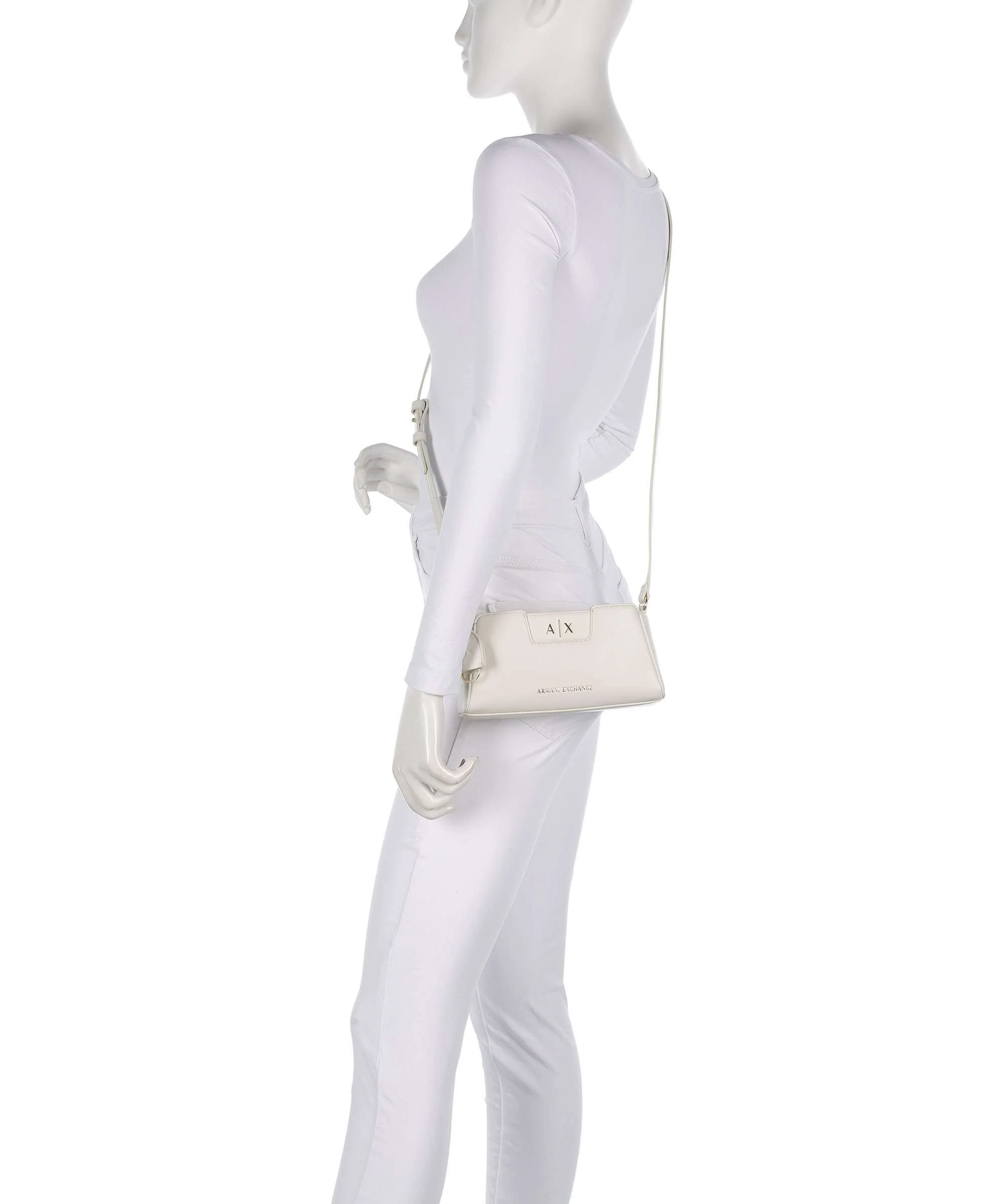Armani Exchange Amelie Mini Crossbody tas sea salt - Image 3