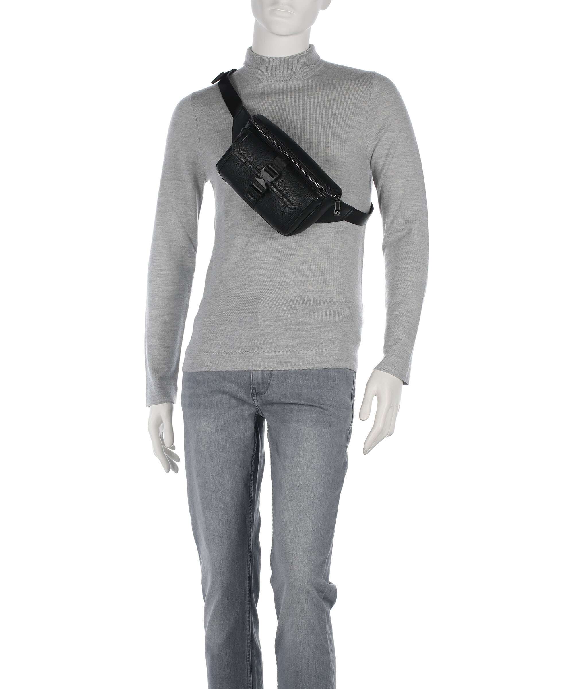 Armani Exchange Brooklyn Heuptas black - Image 4