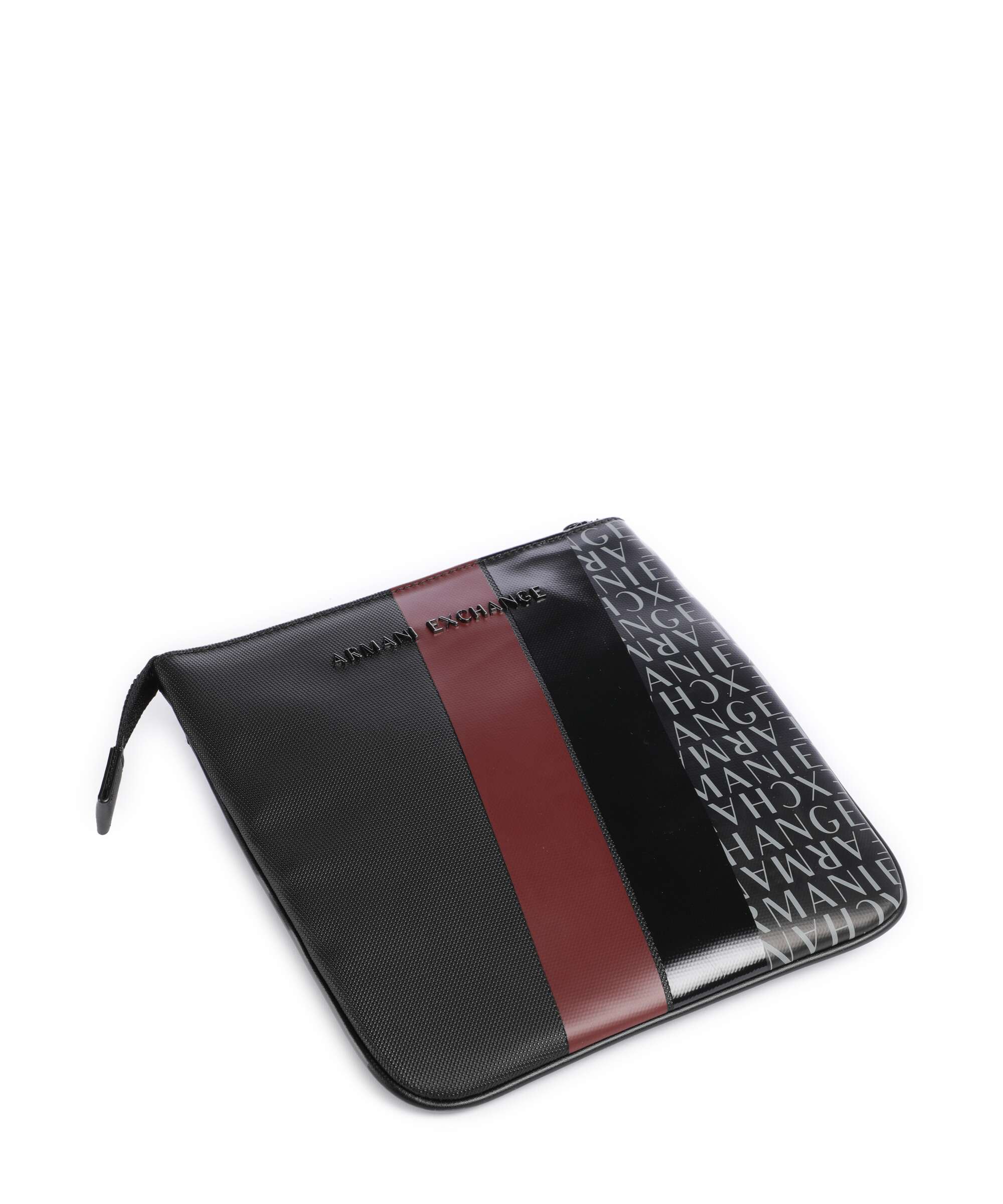 Armani Exchange Dylan Crossbody tas black/pomegranate/black shiny - Image 4