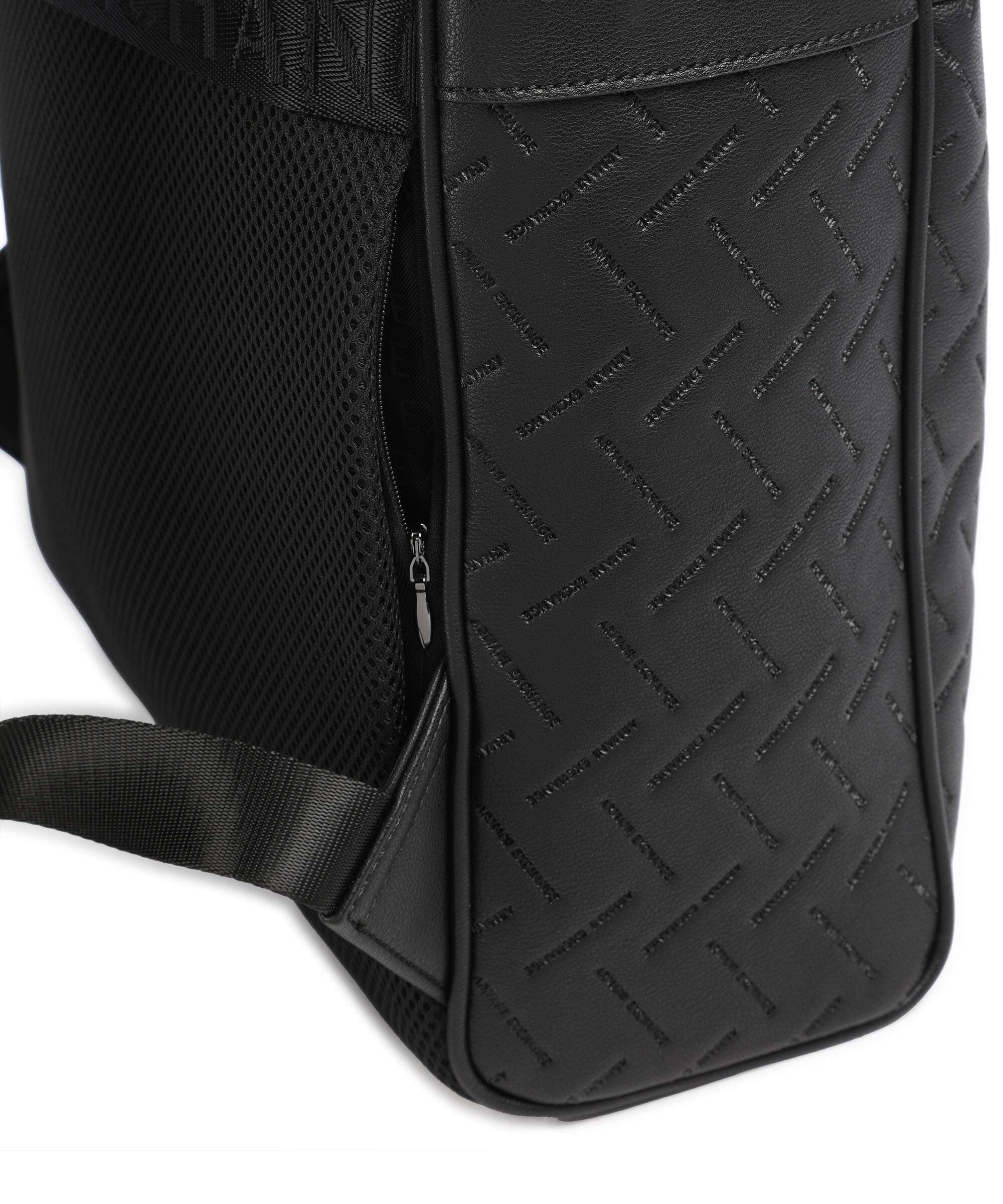 Armani Exchange Ginevra Embossed Rugzak black - Image 4