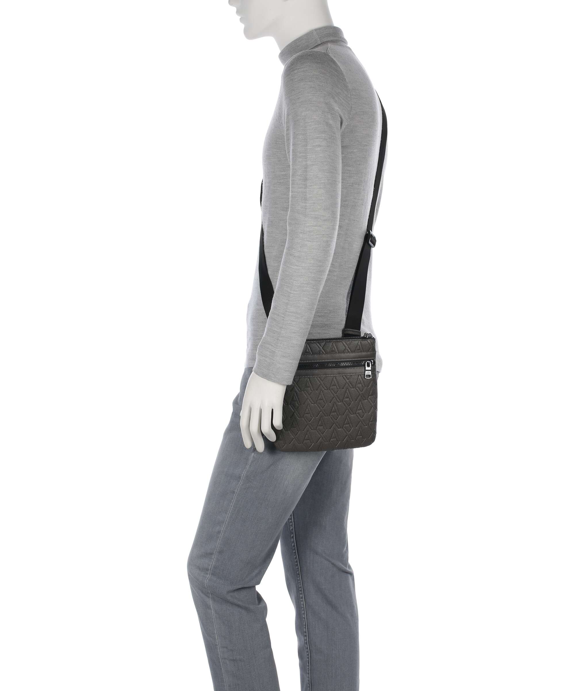 Armani Exchange Liam Crossbody tas major brown - Image 3