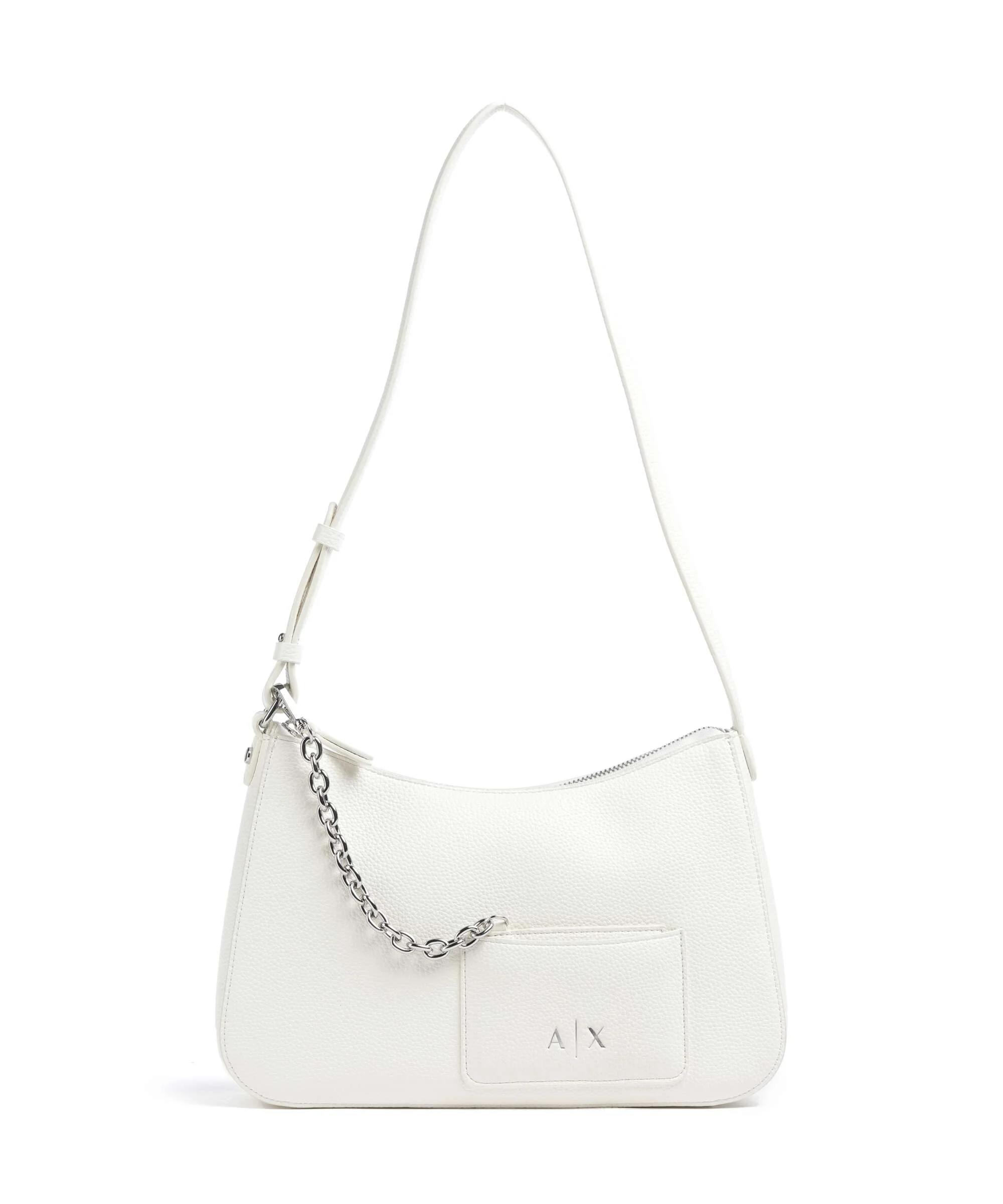 Armani Exchange Mila M Schoudertas off white