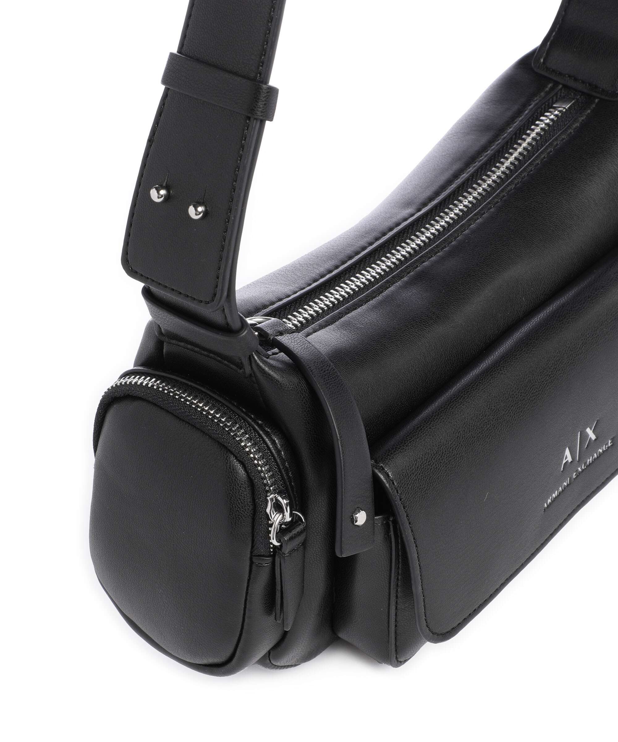 Armani Exchange Rachel S Schoudertas black - Image 4