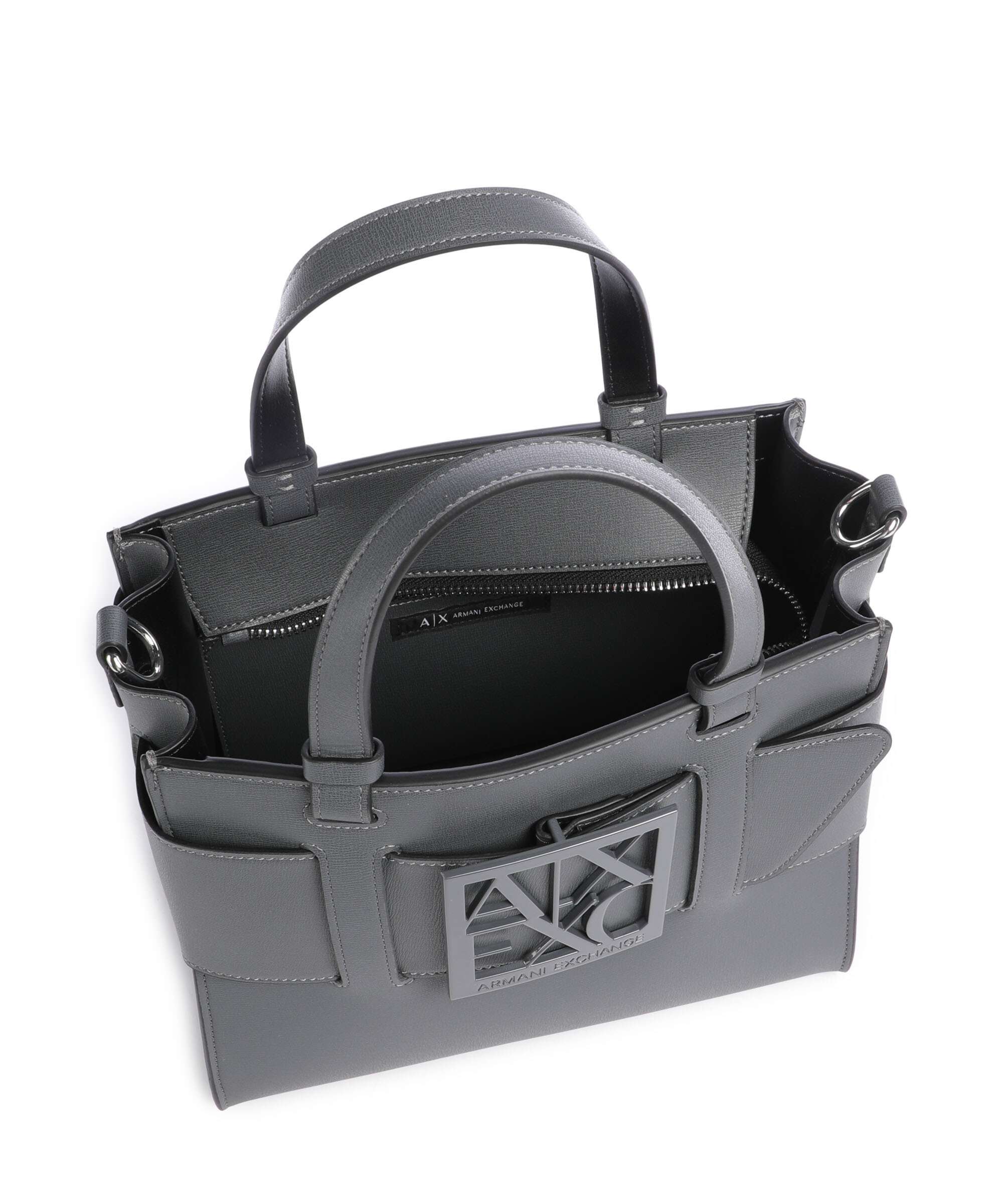Armani Exchange Susy M Handtas chill steel - Image 6
