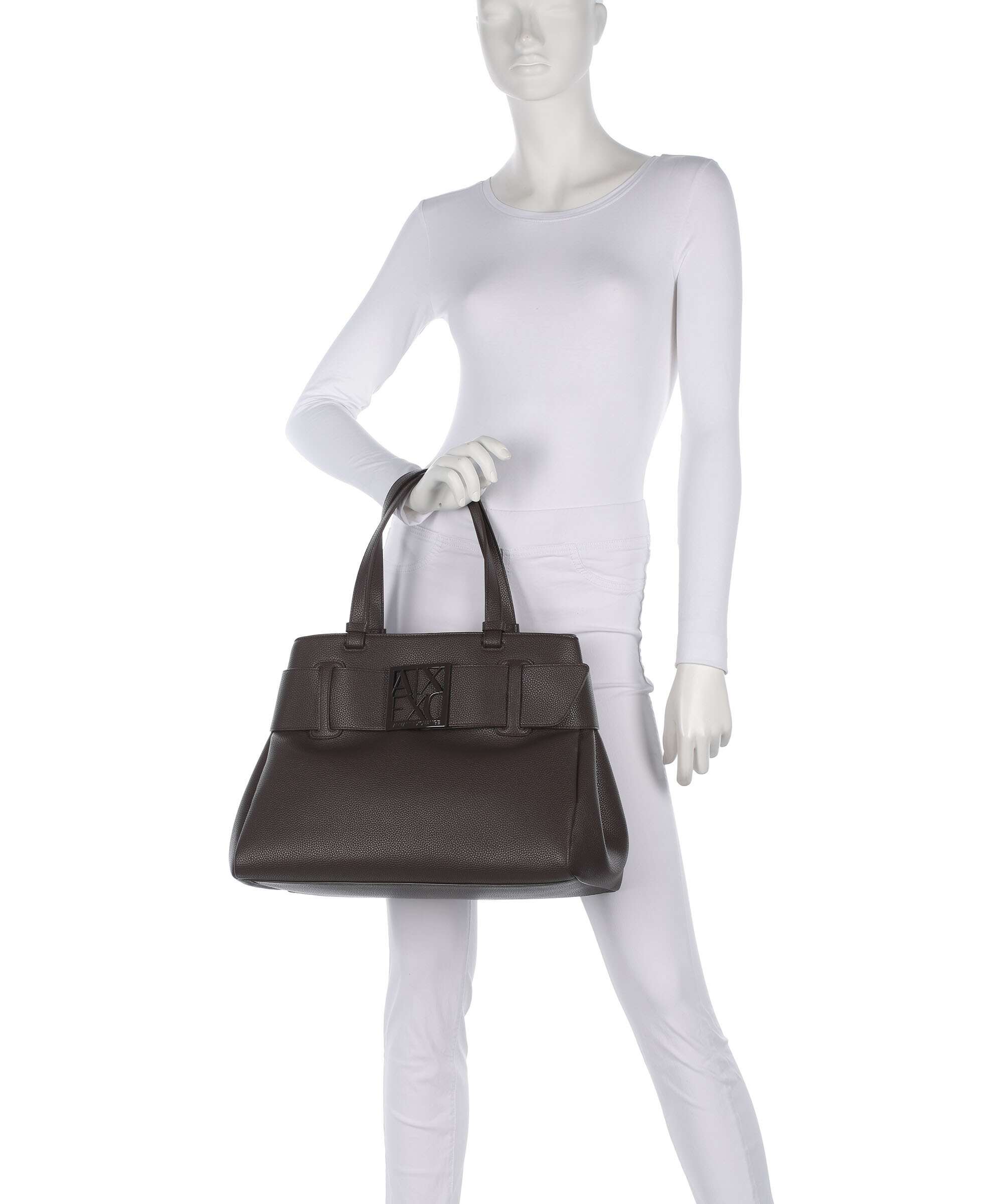 Armani Exchange Susy Soft Boodschappentas dusk shade - Image 3