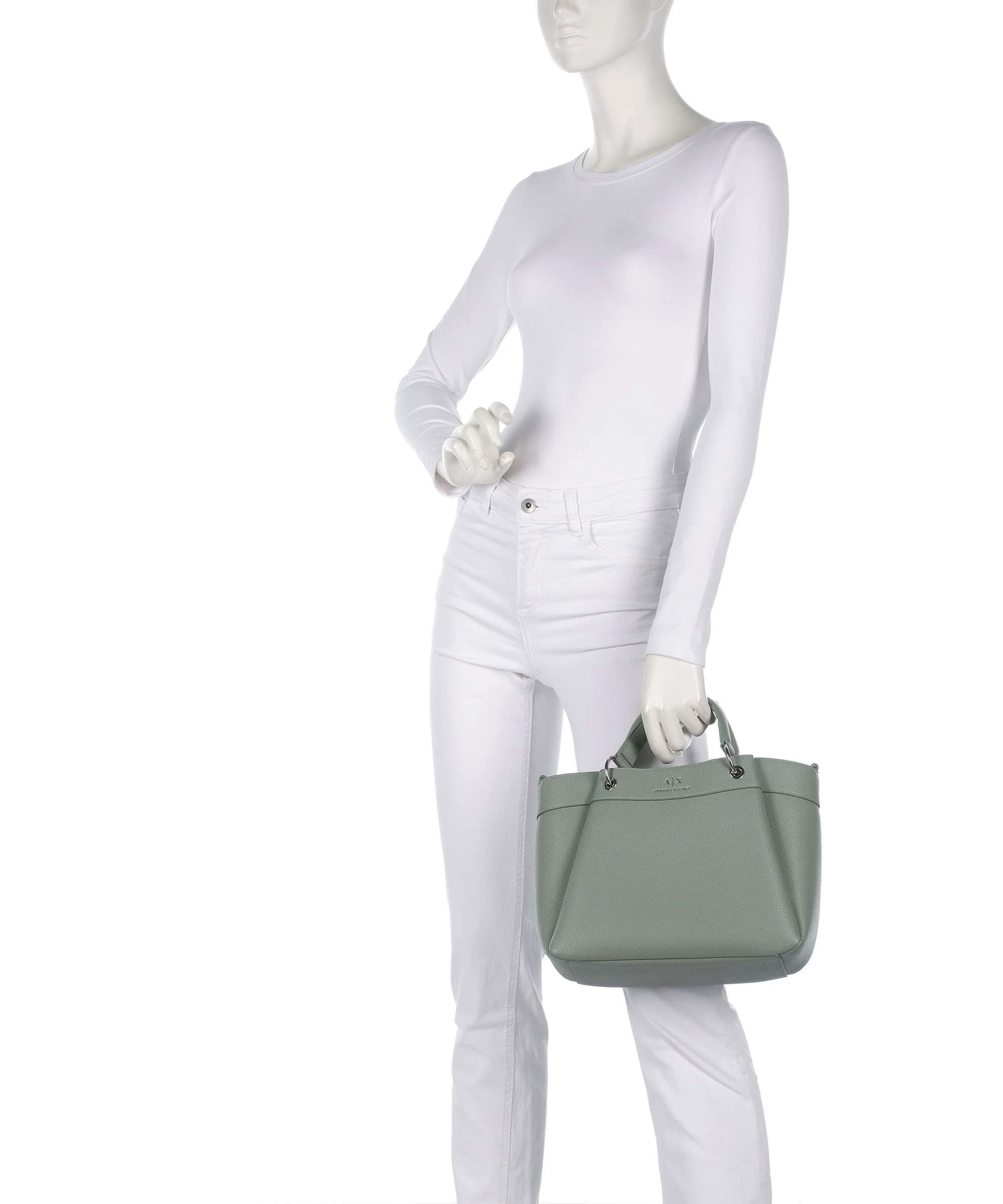 Armani Exchange Wave M Handtas sage - Image 3