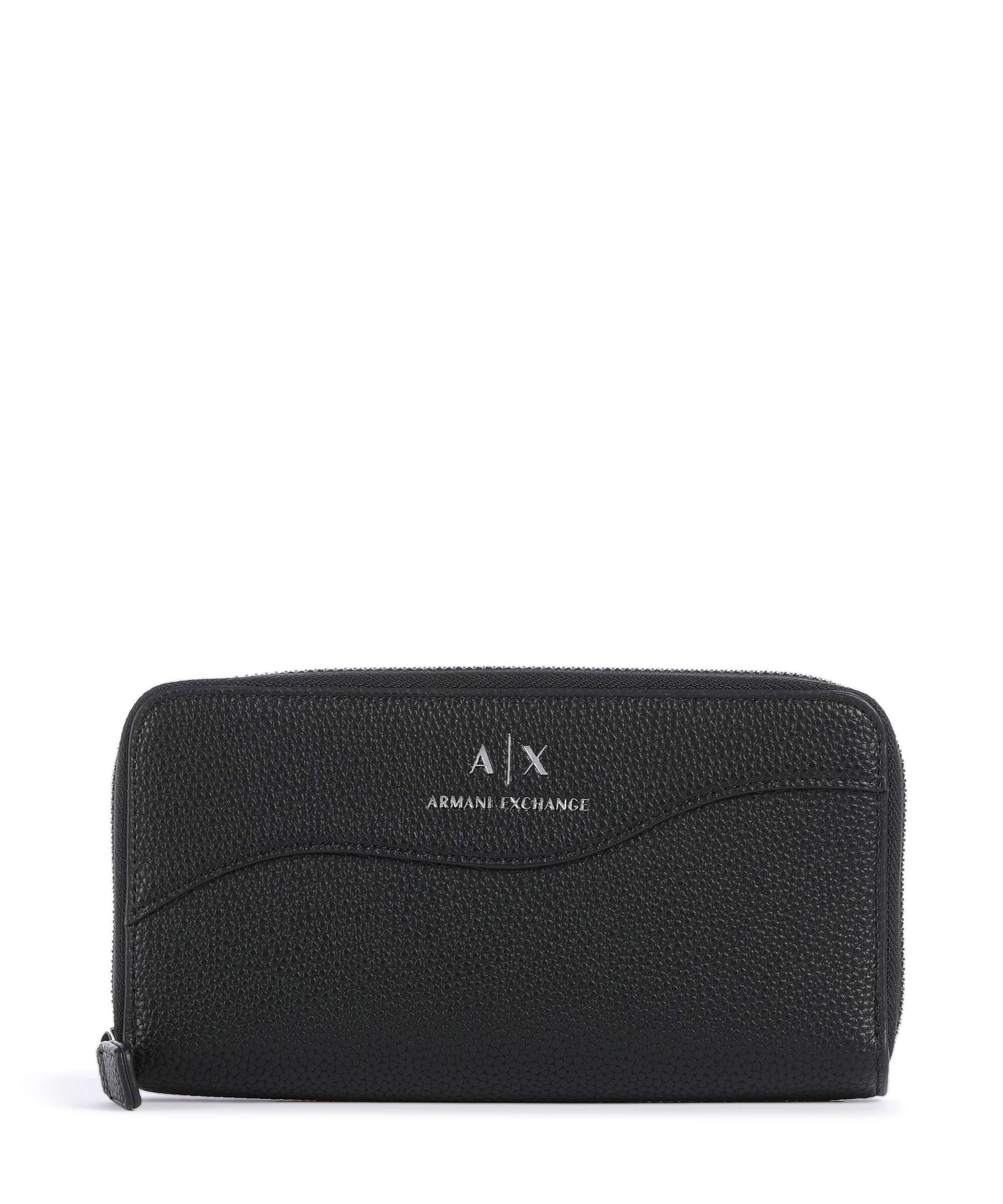 Armani Exchange Wave Portemonnee nero
