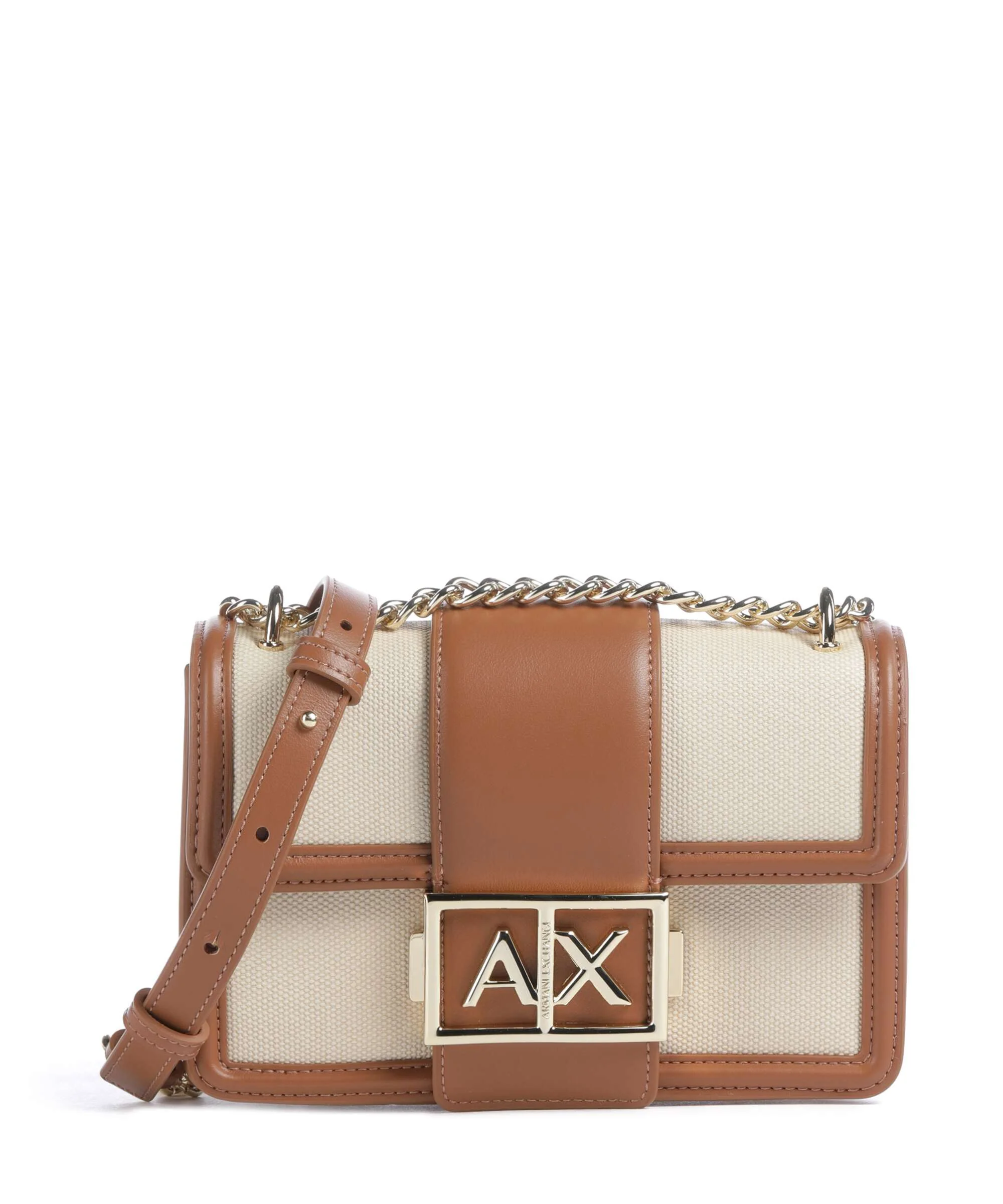 Armani Exchange Wonder S Schoudertas natural/saline clay