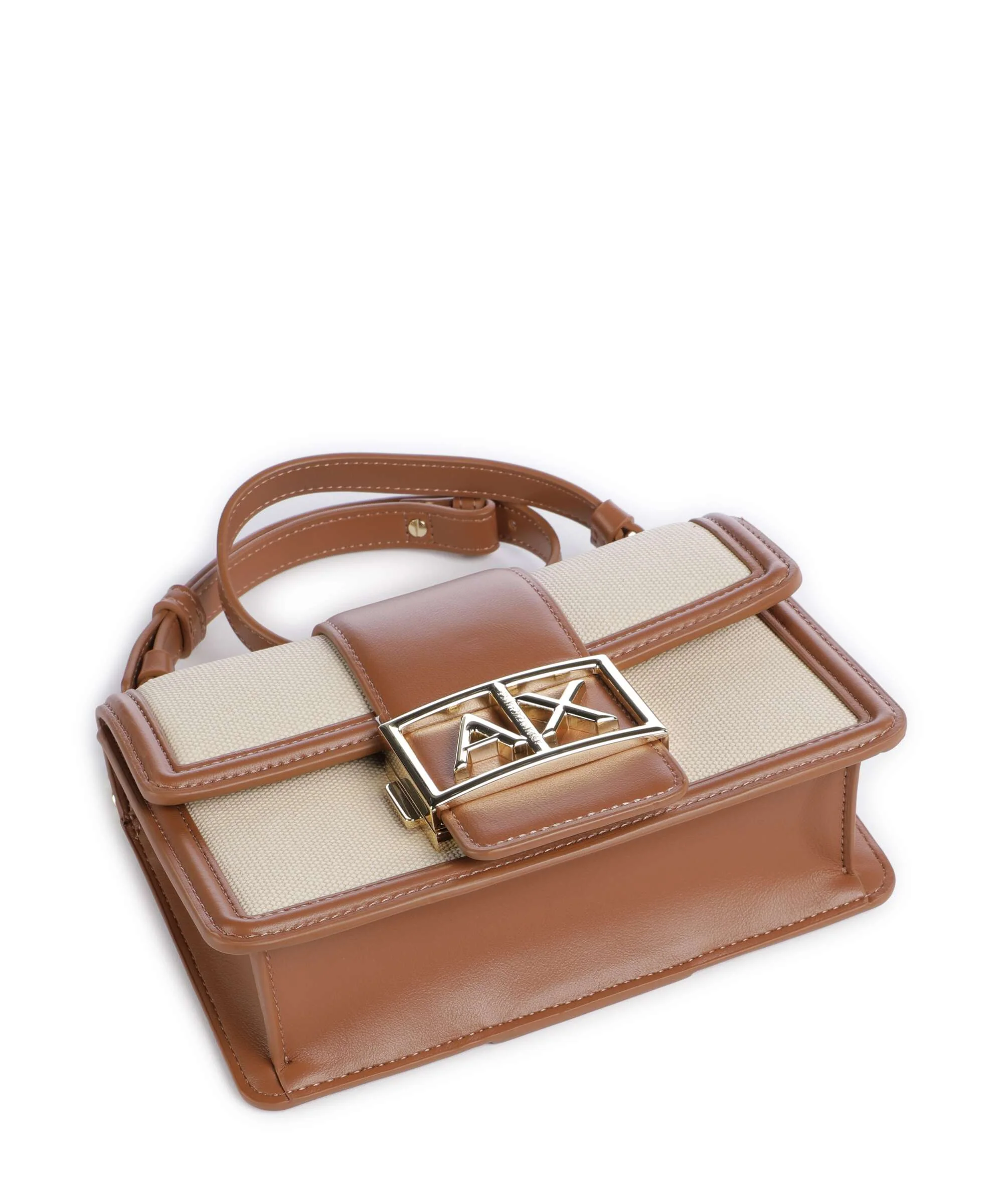 Armani Exchange Wonder S Schoudertas natural/saline clay - Image 6