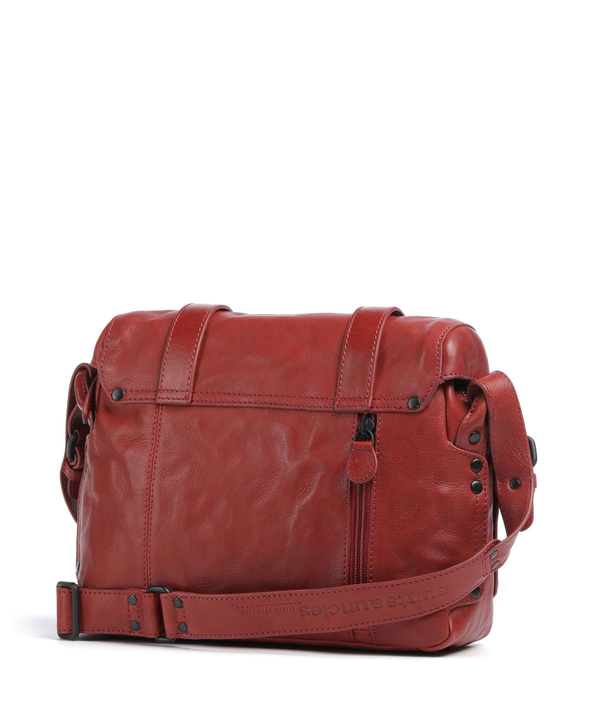 Aunts & Uncles Grandma's Luxury Club Miss Applepie Crossbody tas intense rust - Image 2