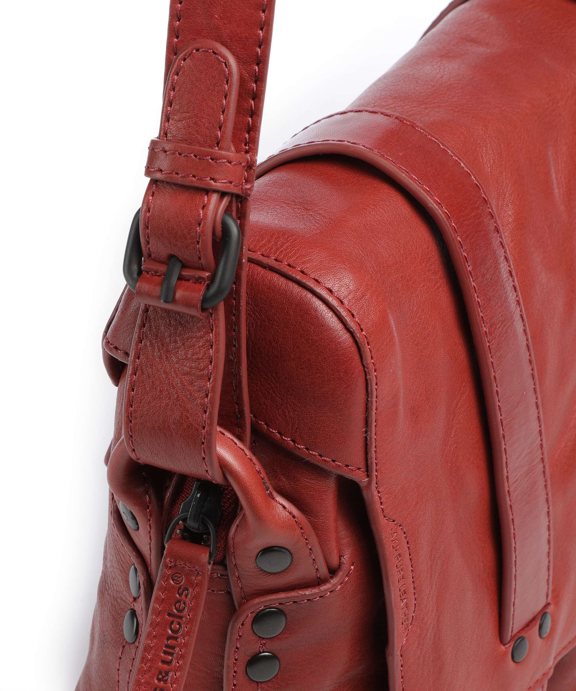 Aunts & Uncles Grandma's Luxury Club Miss Applepie Crossbody tas intense rust - Image 4