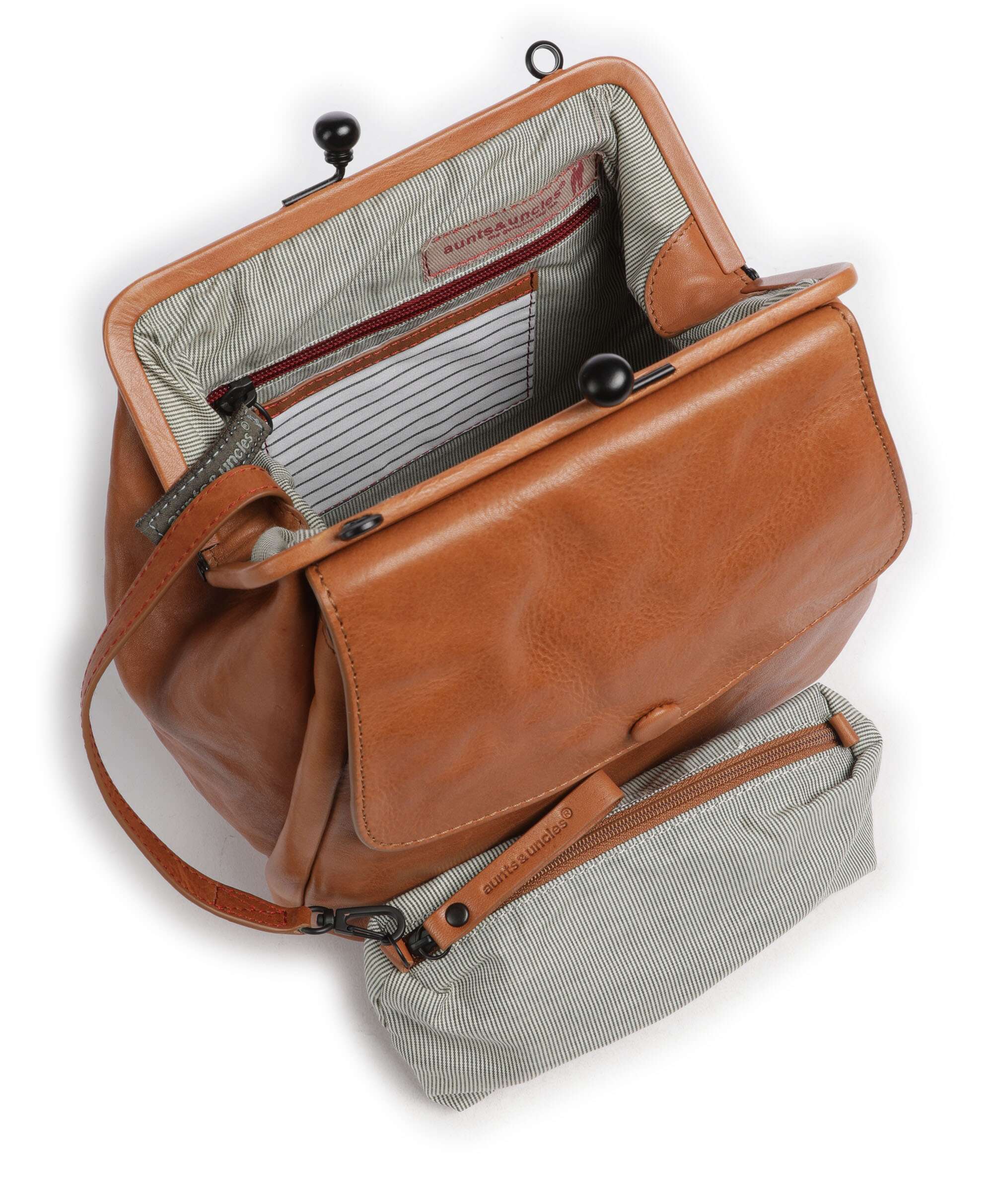 Aunts & Uncles Grandma's Luxury Club Mrs. Cake Pop Crossbody tas caramel - Image 6