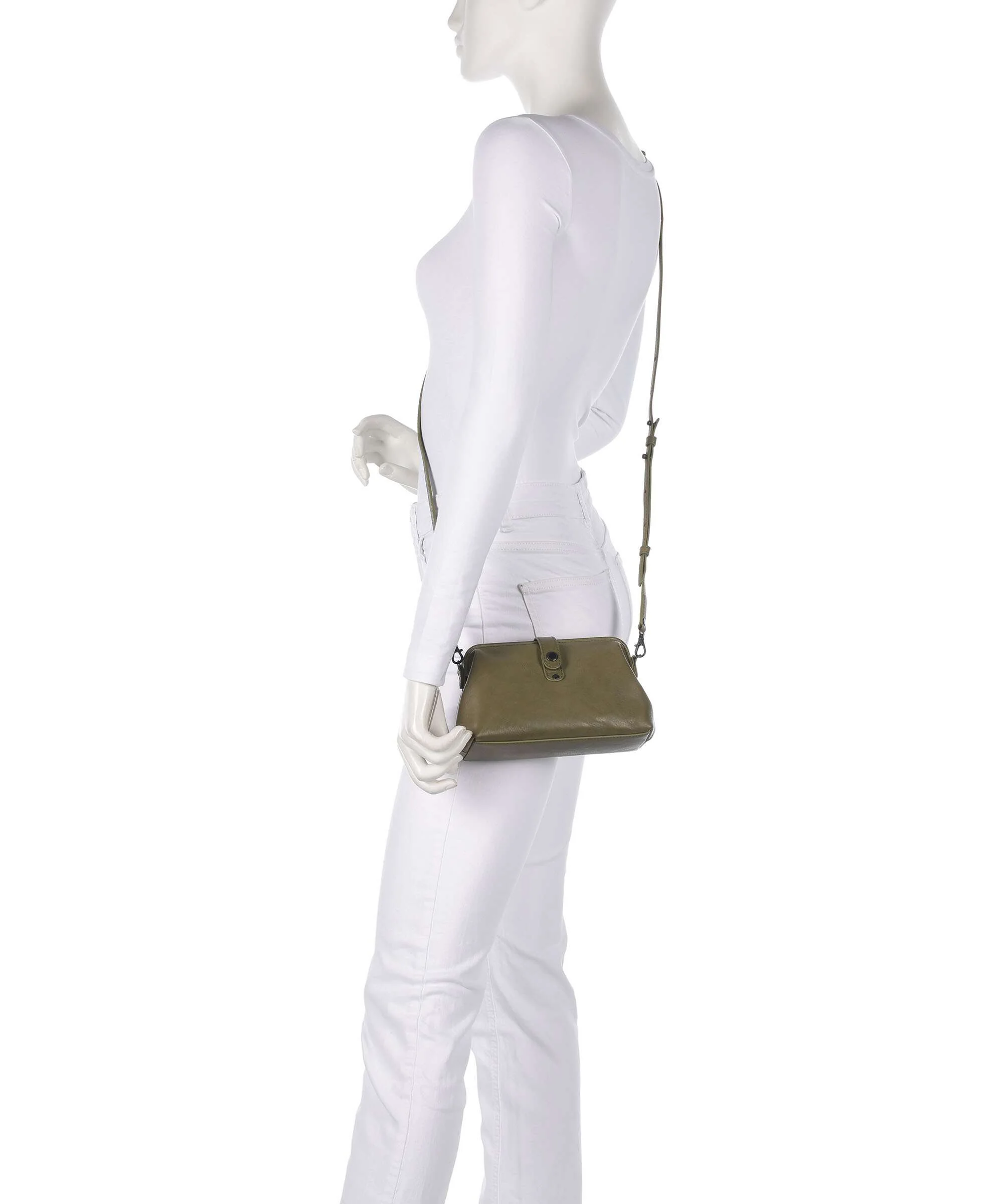 Aunts & Uncles Grandma's Luxury Club Mrs. Eclair Crossbody tas olive branch - Image 3
