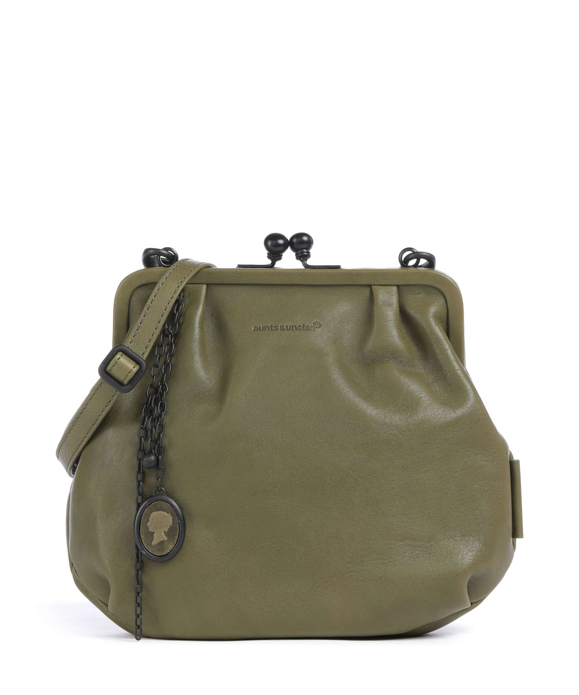 Aunts & Uncles Grandma's Luxury Club Mrs. Fortune Cookie Crossbody tas olive branch