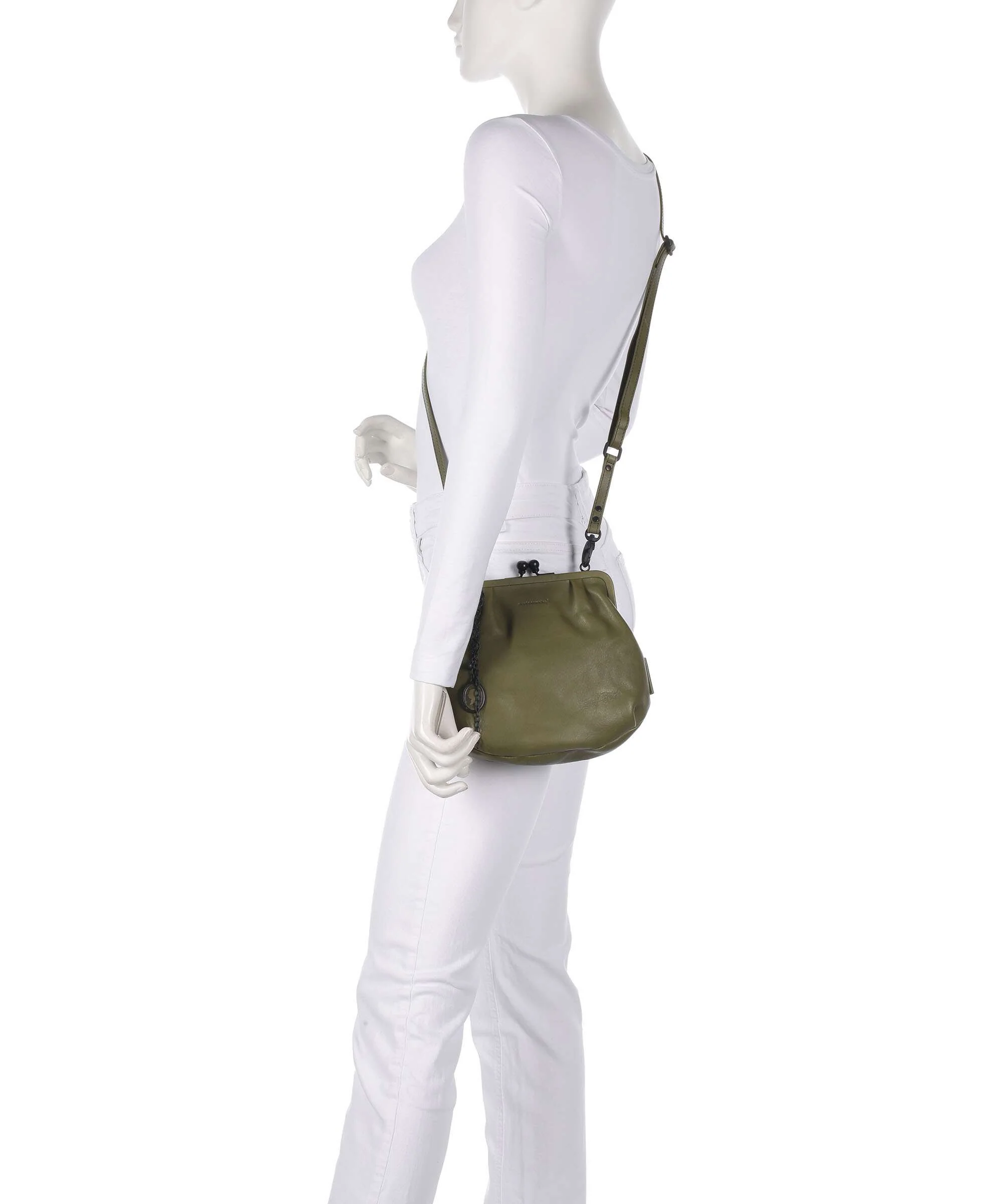 Aunts & Uncles Grandma's Luxury Club Mrs. Fortune Cookie Crossbody tas olive branch - Image 3