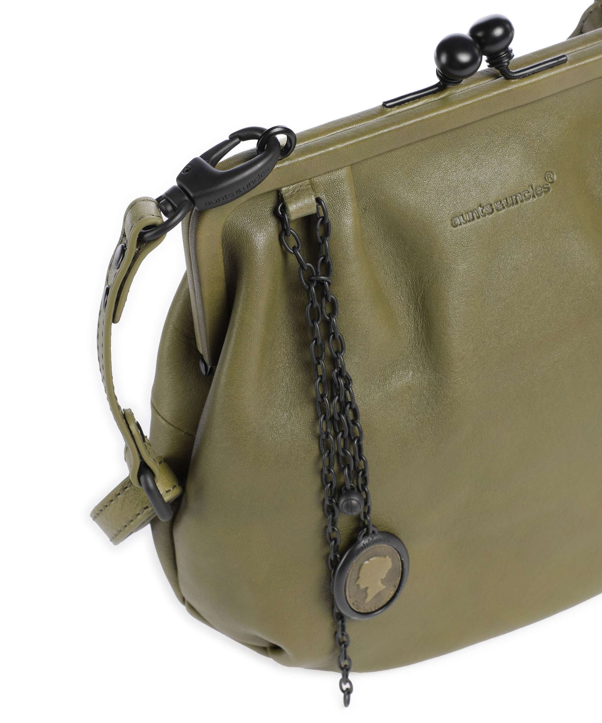 Aunts & Uncles Grandma's Luxury Club Mrs. Fortune Cookie Crossbody tas olive branch - Image 4