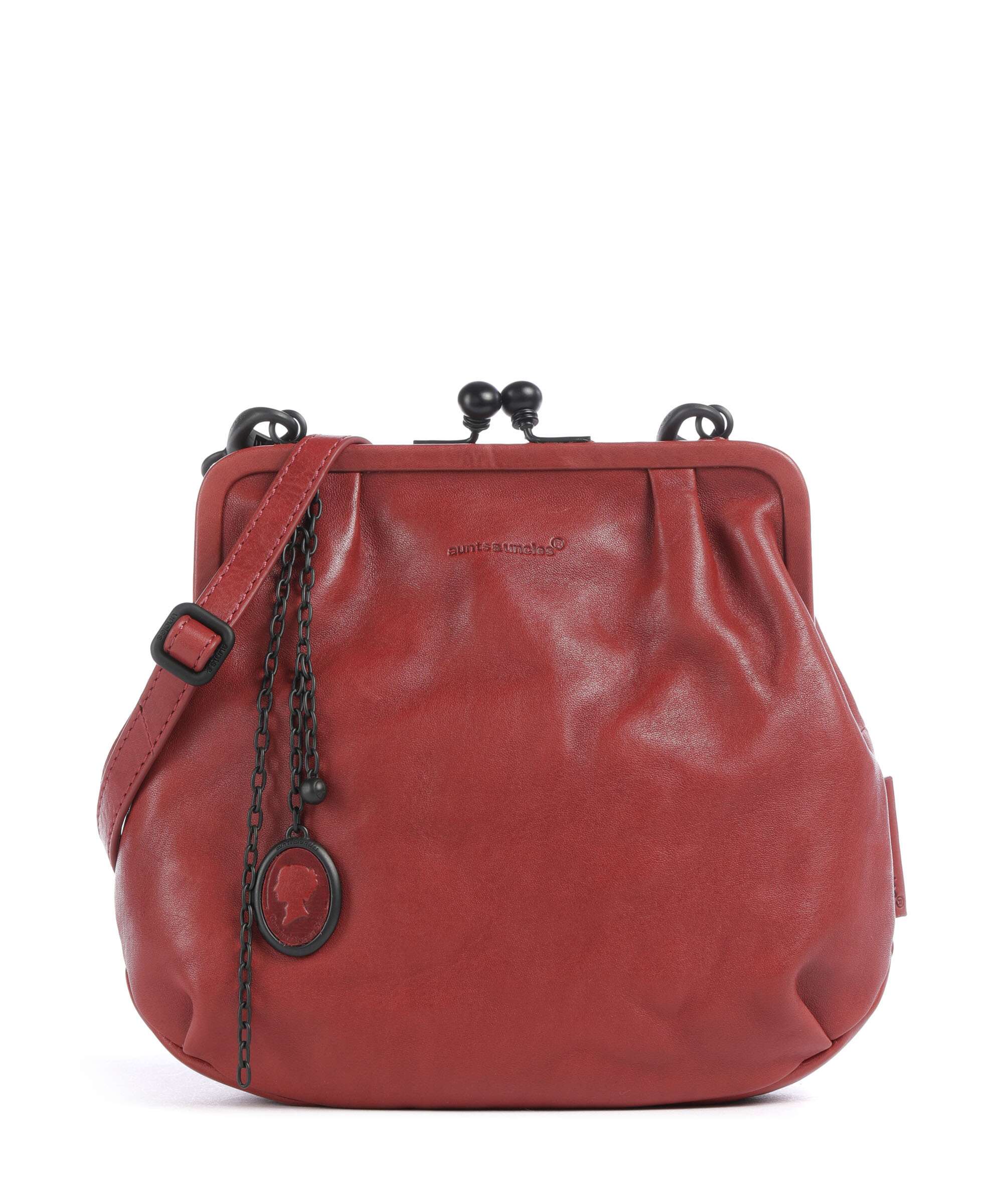 Aunts & Uncles Grandma's Luxury Club Mrs. Fortune Cookie Crossbody tas intense rust