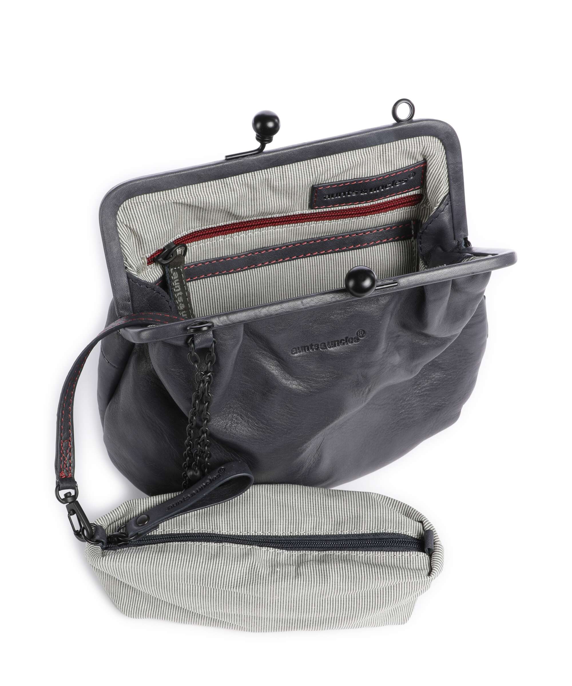 Aunts & Uncles Grandma's Luxury Club Mrs. Fortune Cookie Crossbody tas navy blue - Image 6