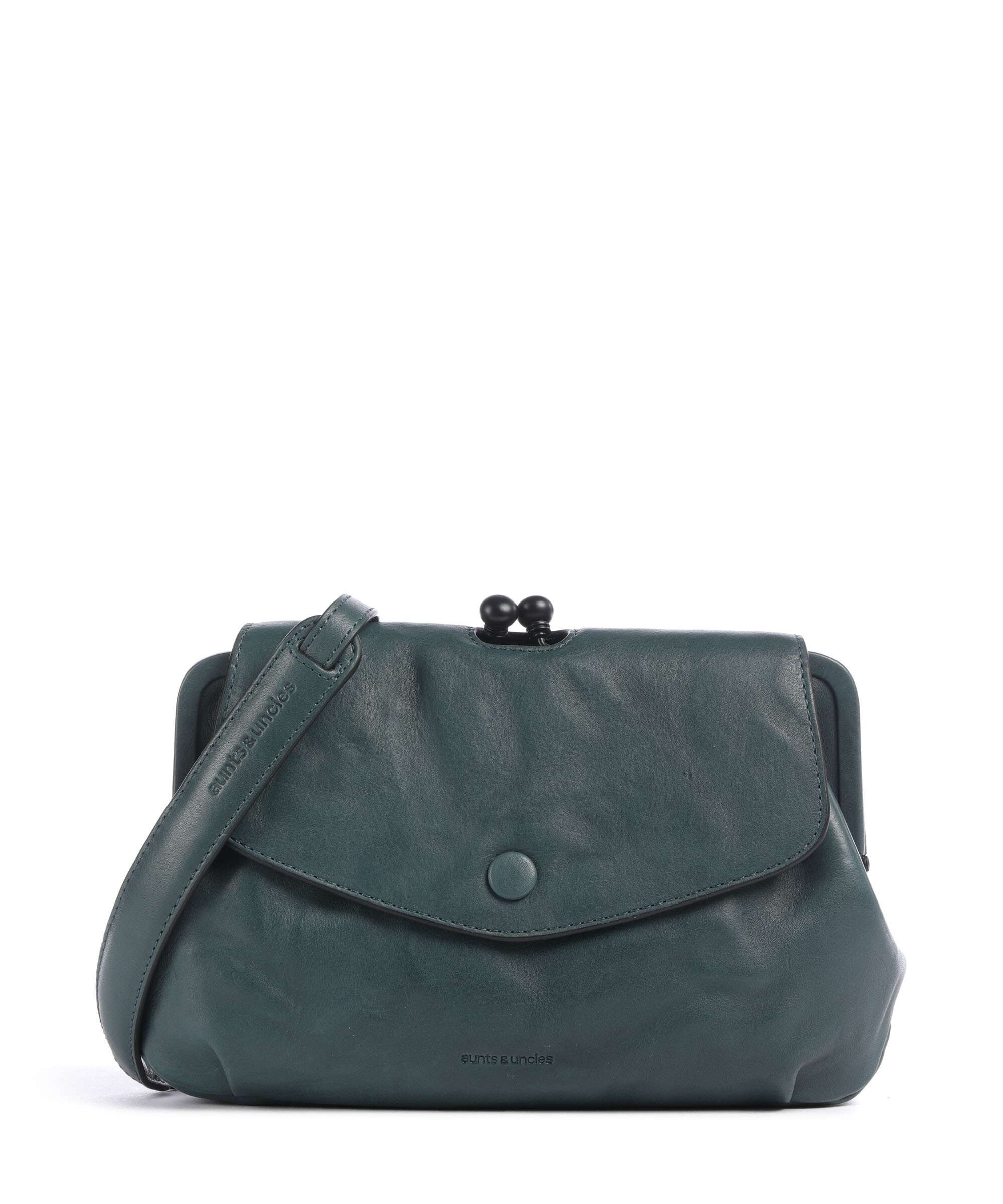 Aunts & Uncles Grandma's Luxury Club Mrs. Madeline Crossbody tas kelp forest